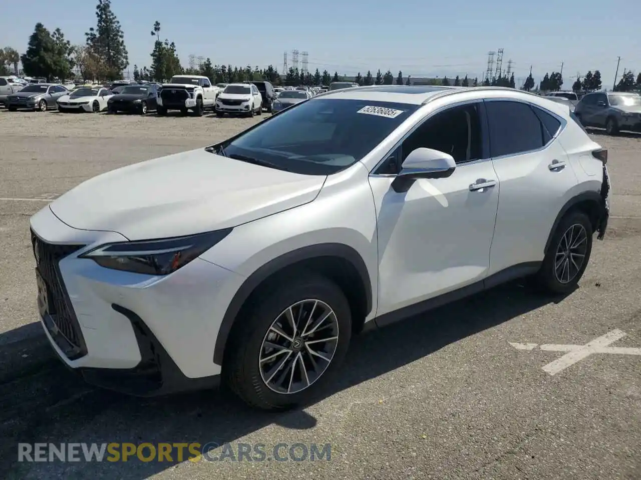 1 Photograph of a damaged car JTJGKCEZ9S2052281 LEXUS NX 350H BA 2025