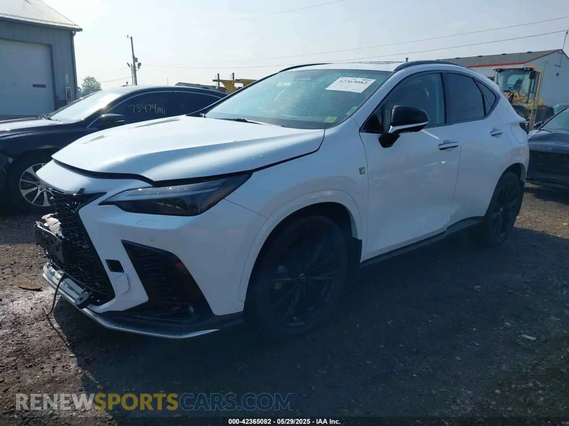 2 Photograph of a damaged car JTJKKCFZ1N2005405 LEXUS NX 450H+ 2022