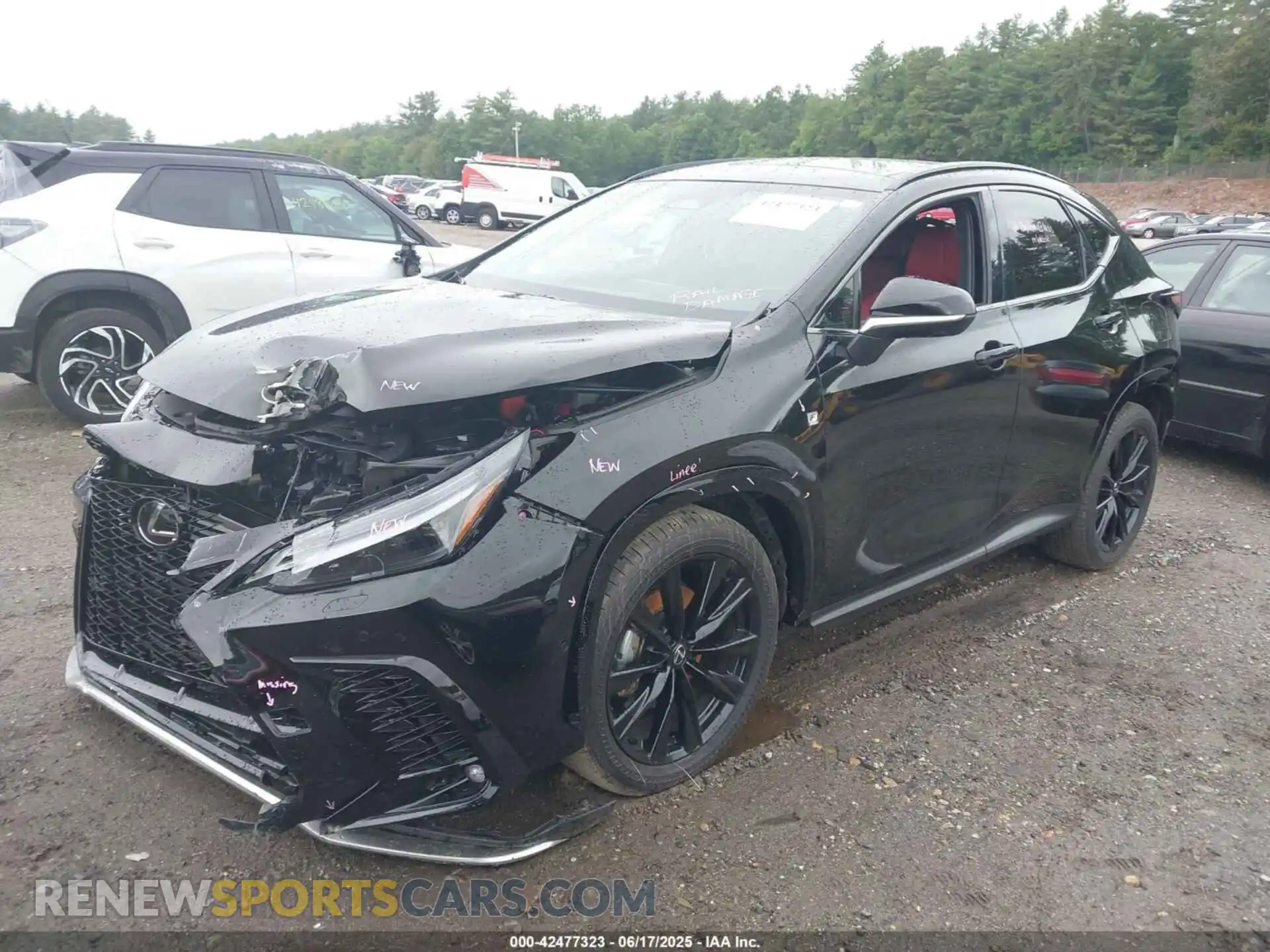 2 Photograph of a damaged car JTJKKCFZ6S2042736 LEXUS NX 450H+ 2025