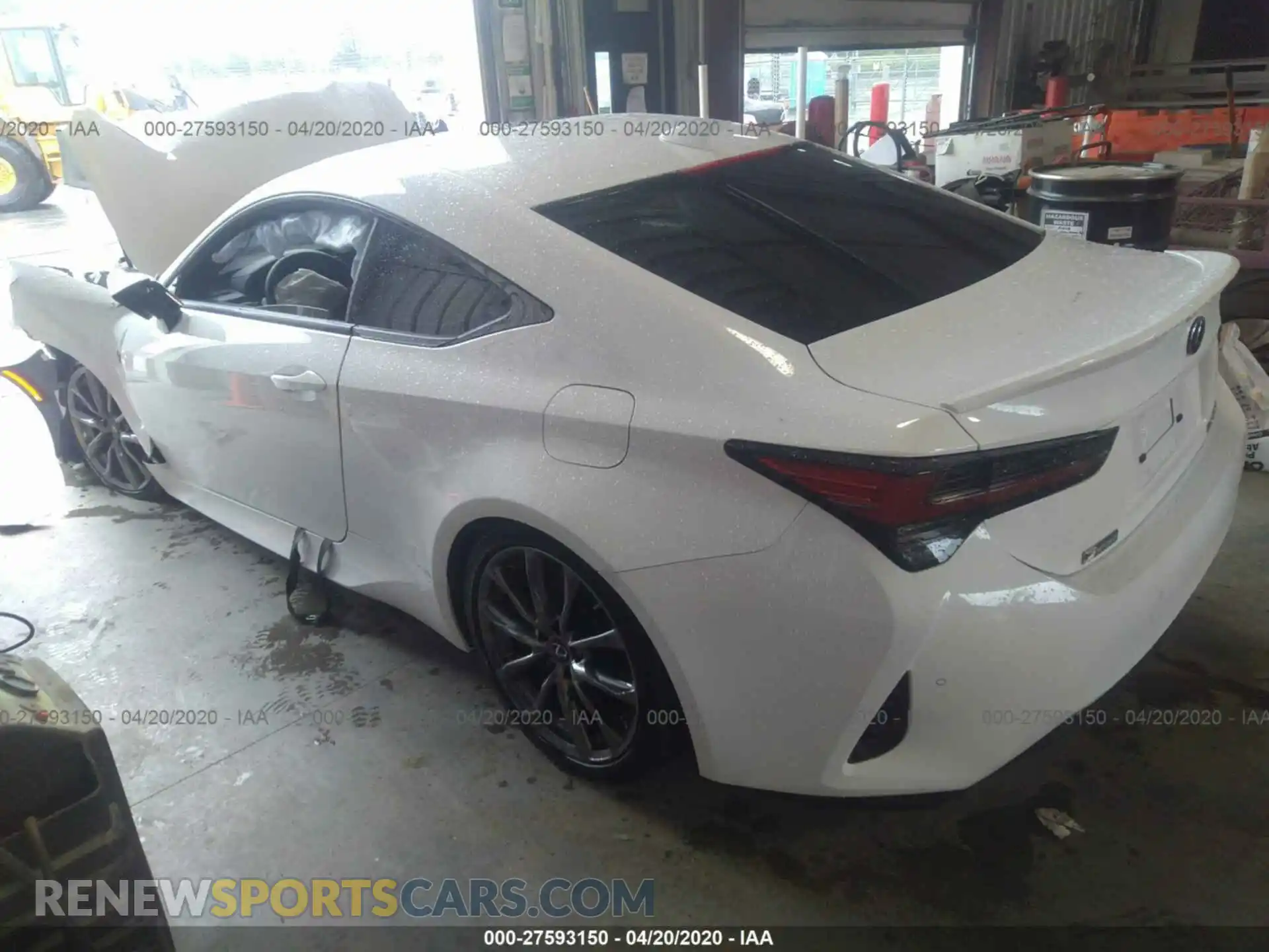 3 Фотография поврежденного автомобиля JTHHZ5BC0K5021142 LEXUS RC 2019