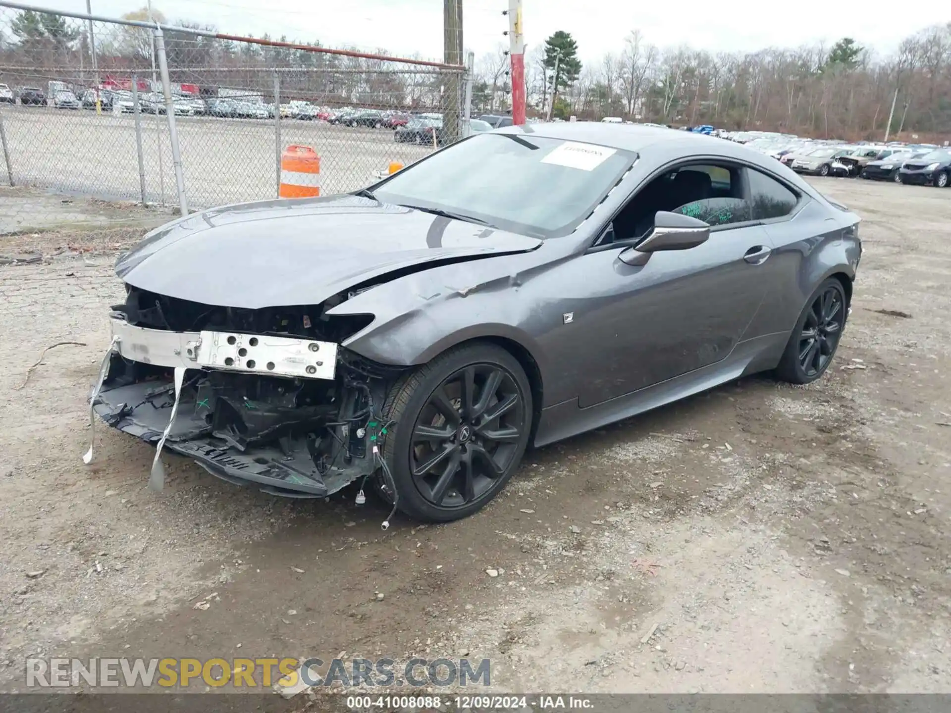 2 Photograph of a damaged car JTHHZ5BC5K5021363 LEXUS RC 350 2019