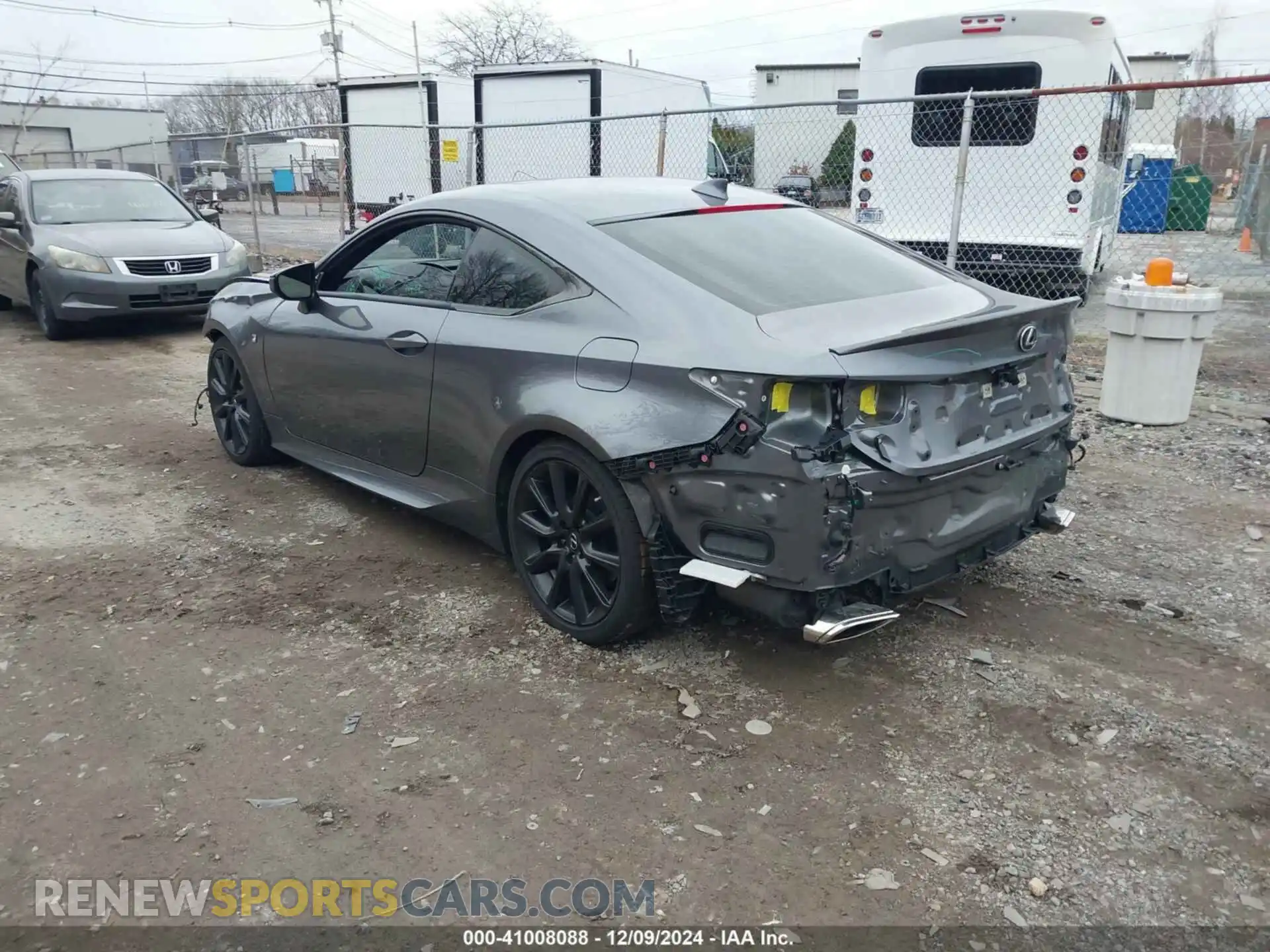 3 Photograph of a damaged car JTHHZ5BC5K5021363 LEXUS RC 350 2019