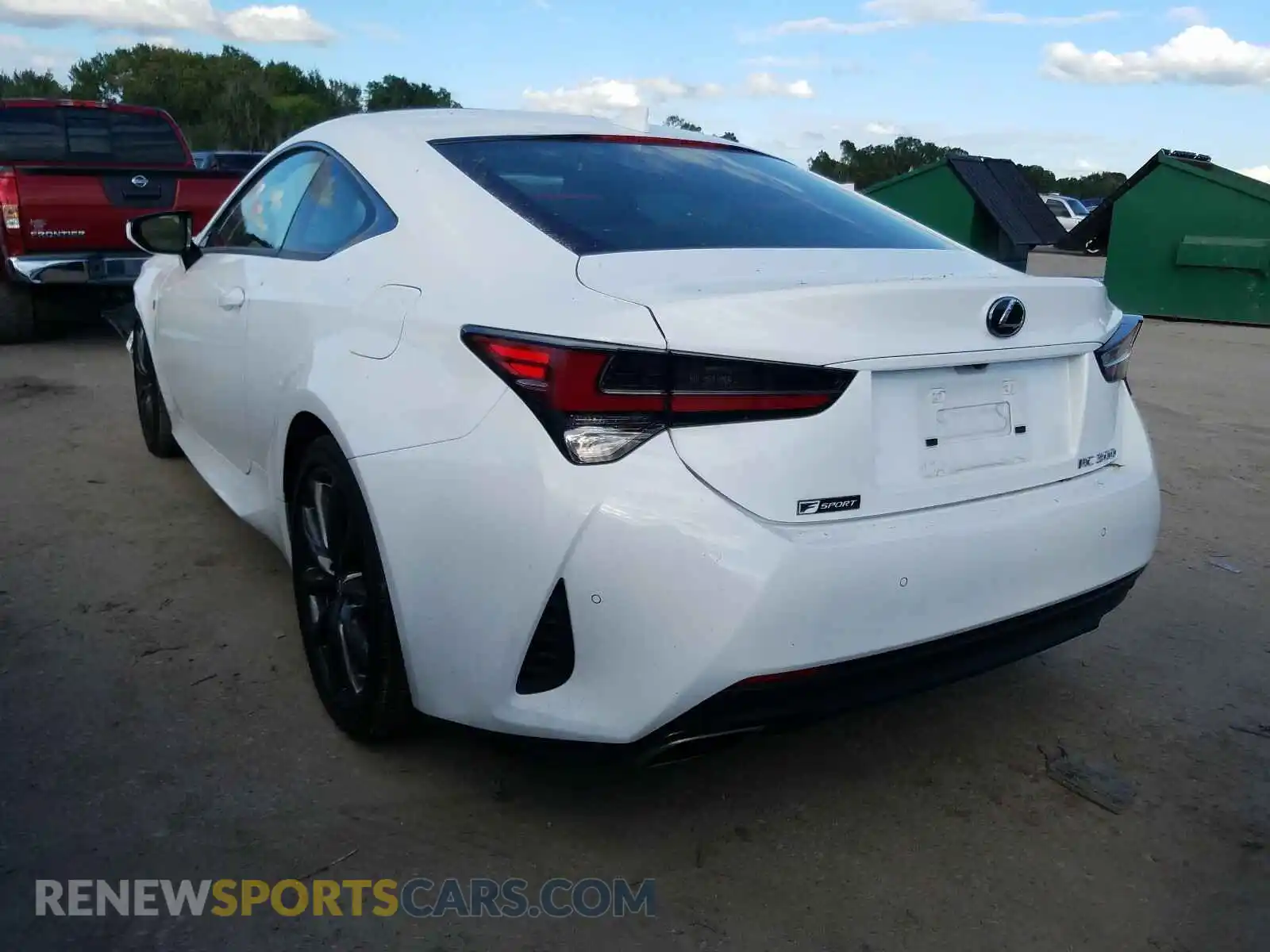 3 Photograph of a damaged car JTHHA5BC0K5009869 LEXUS RC300 2019