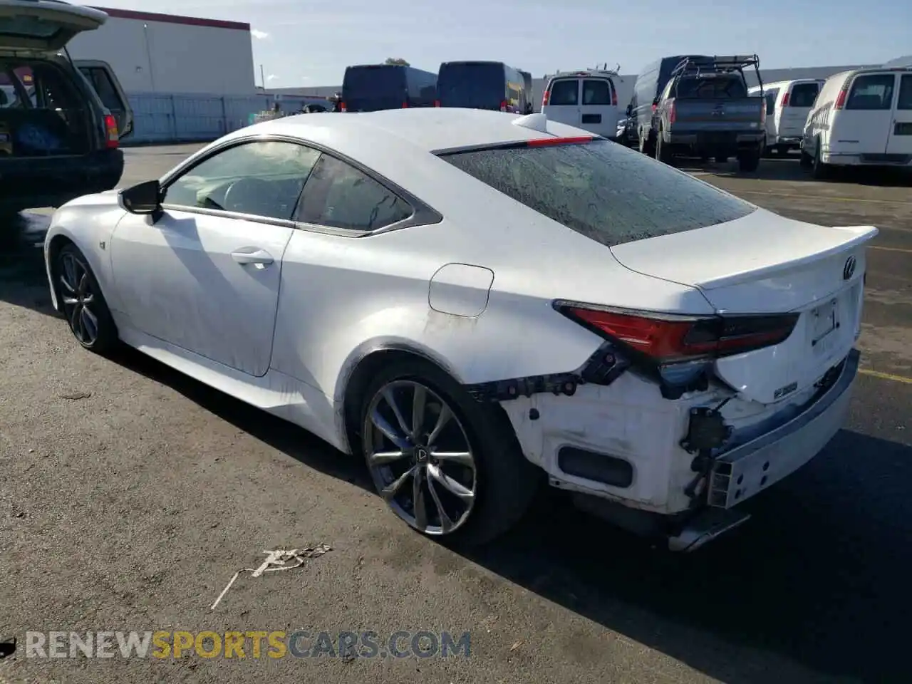 2 Фотография поврежденного автомобиля JTHHA5BC1K5010285 LEXUS RC300 2019