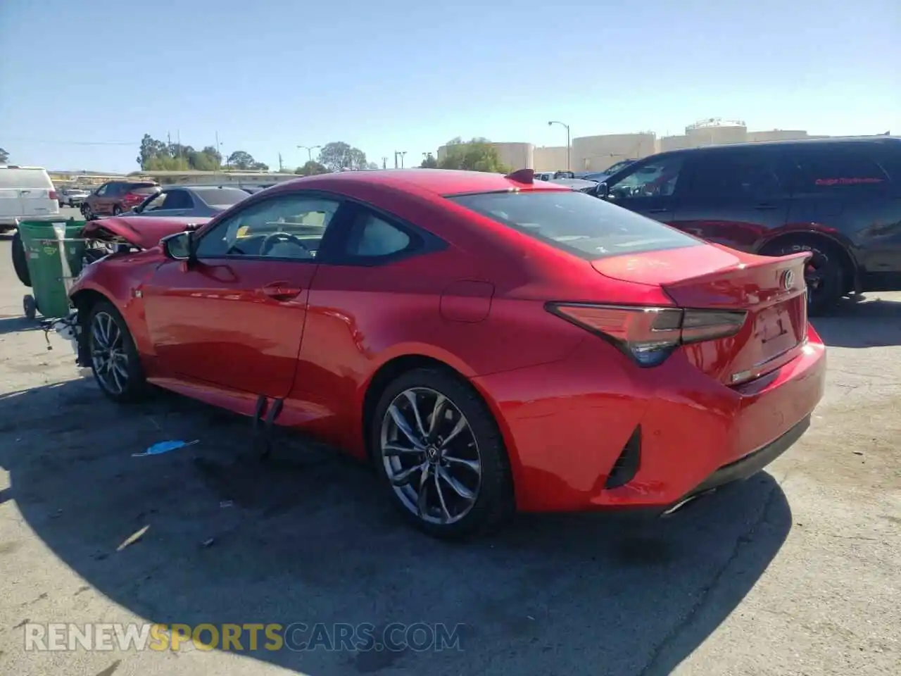 3 Photograph of a damaged car JTHHA5BC3K5009106 LEXUS RC300 2019