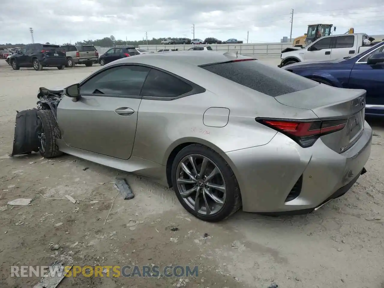 2 Photograph of a damaged car JTHHA5BC4K5009180 LEXUS RC300 2019