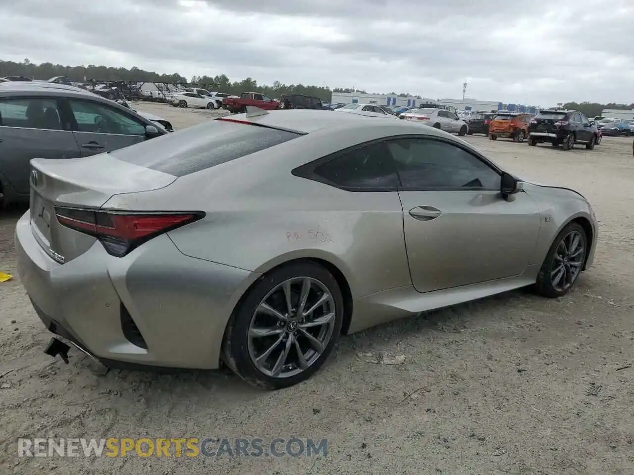 3 Photograph of a damaged car JTHHA5BC4K5009180 LEXUS RC300 2019