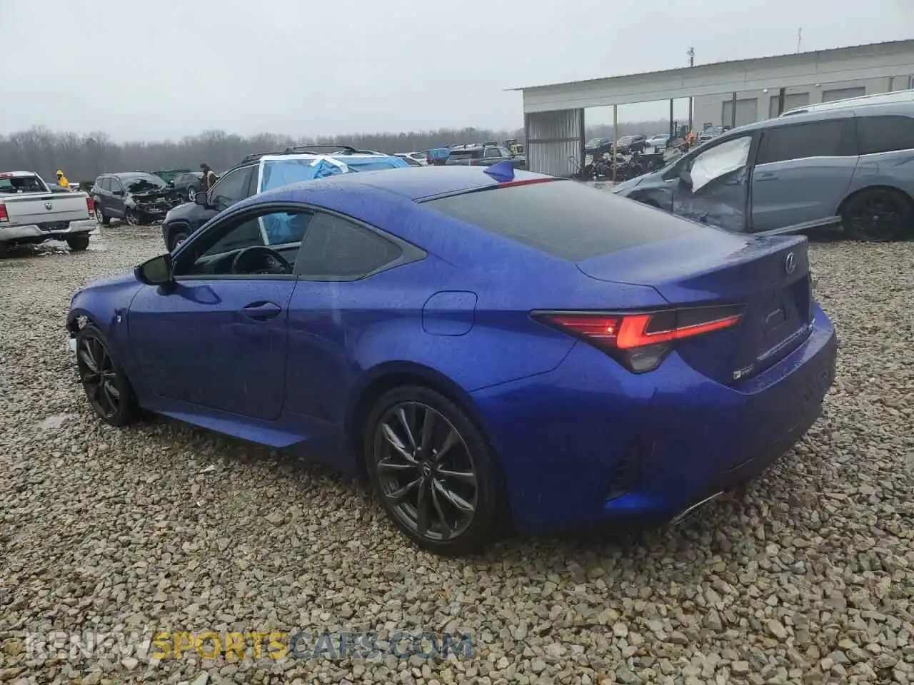 2 Фотография поврежденного автомобиля JTHHA5BC8K5010168 LEXUS RC300 2019