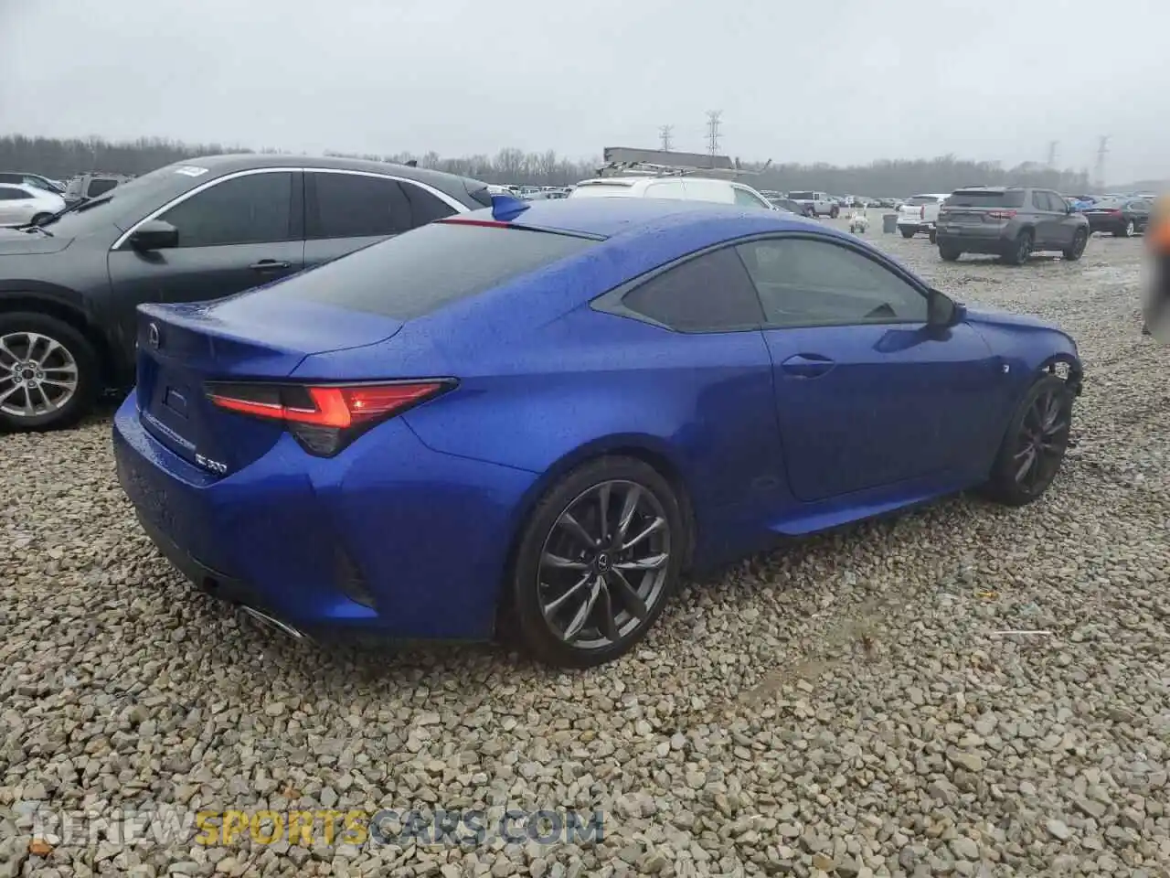 3 Фотография поврежденного автомобиля JTHHA5BC8K5010168 LEXUS RC300 2019