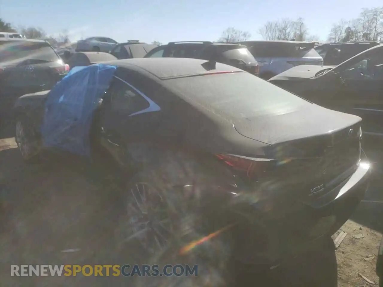 3 Photograph of a damaged car JTHS85BC1K5005413 LEXUS RC300 2019