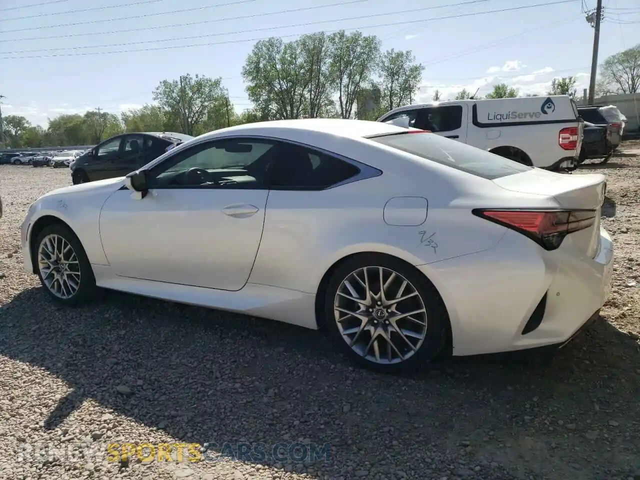 2 Фотография поврежденного автомобиля JTHS85BC9K5004980 LEXUS RC300 2019