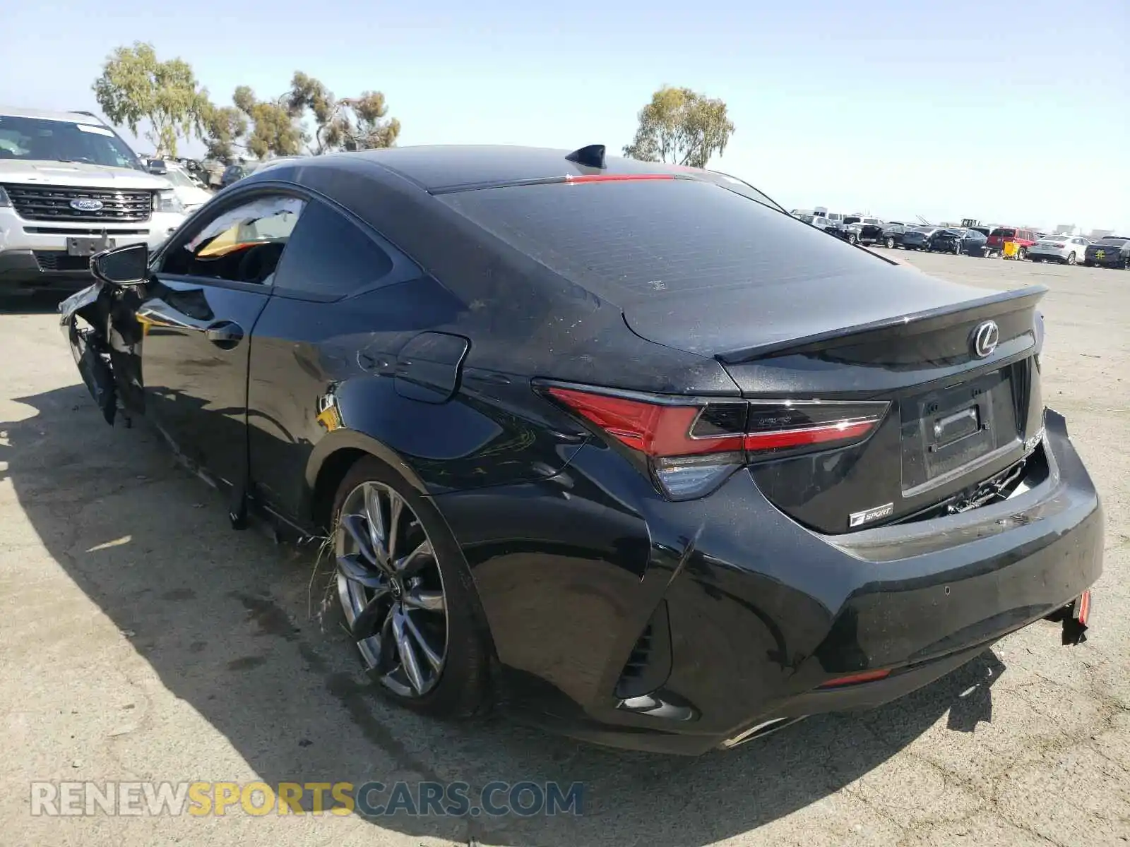 3 Photograph of a damaged car JTHGA5BC6M5011138 LEXUS RC300 2021