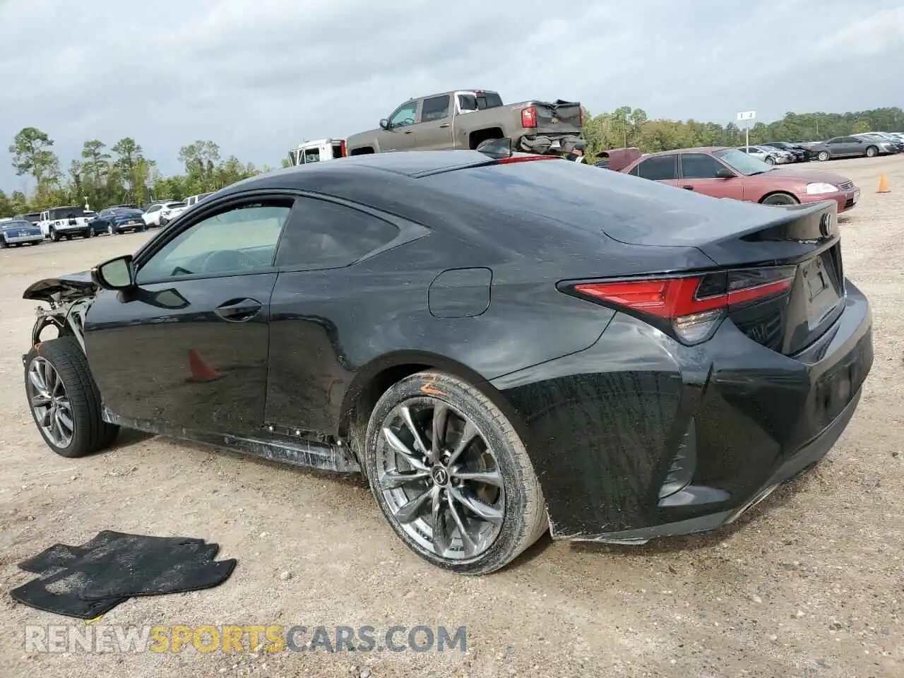 2 Photograph of a damaged car JTHGA5BC4N5012158 LEXUS RC300 2022