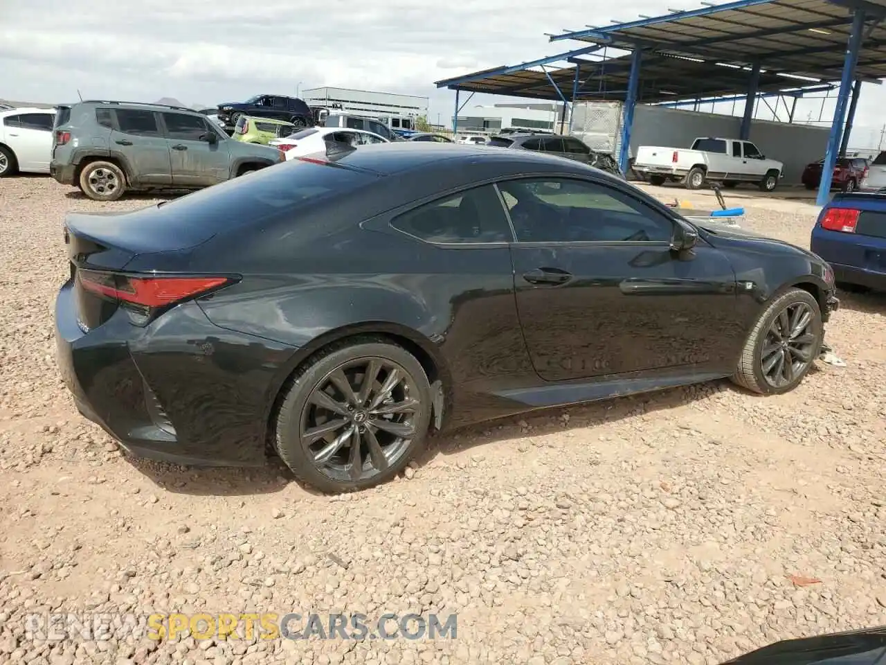 3 Photograph of a damaged car JTHGA5BC9P5012384 LEXUS RC300 2023
