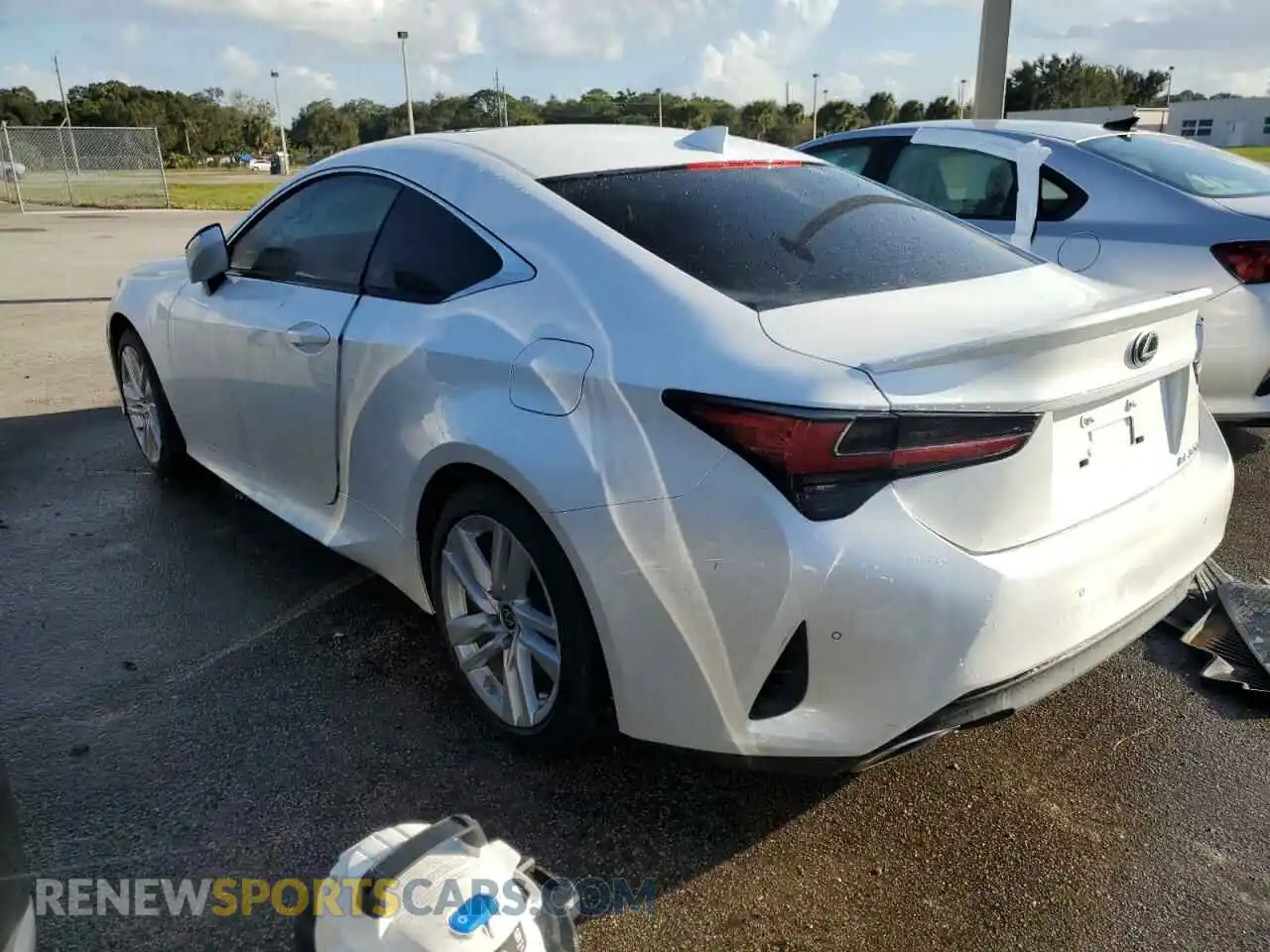 2 Photograph of a damaged car JTHDA5BC8R5012740 LEXUS RC300 2024