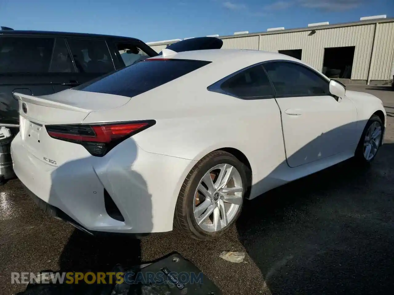 3 Photograph of a damaged car JTHDA5BC8R5012740 LEXUS RC300 2024