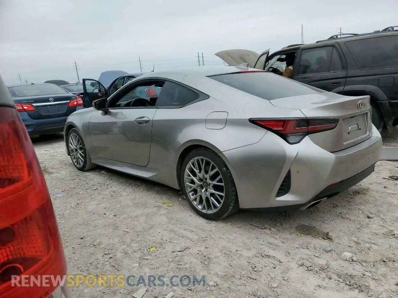 2 Photograph of a damaged car JTHGZ5BC1P5026532 LEXUS RC350 2023