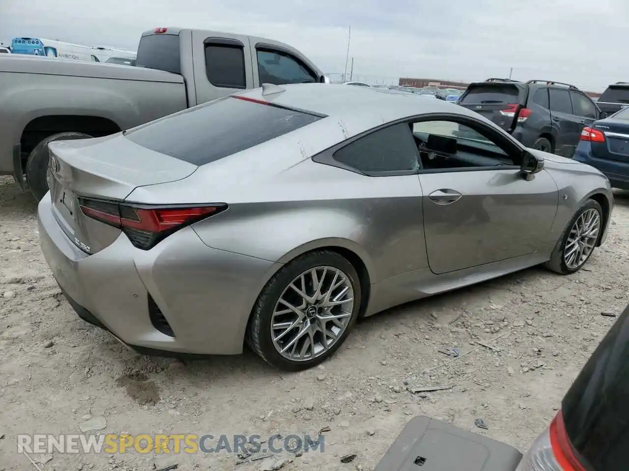 3 Photograph of a damaged car JTHGZ5BC1P5026532 LEXUS RC350 2023