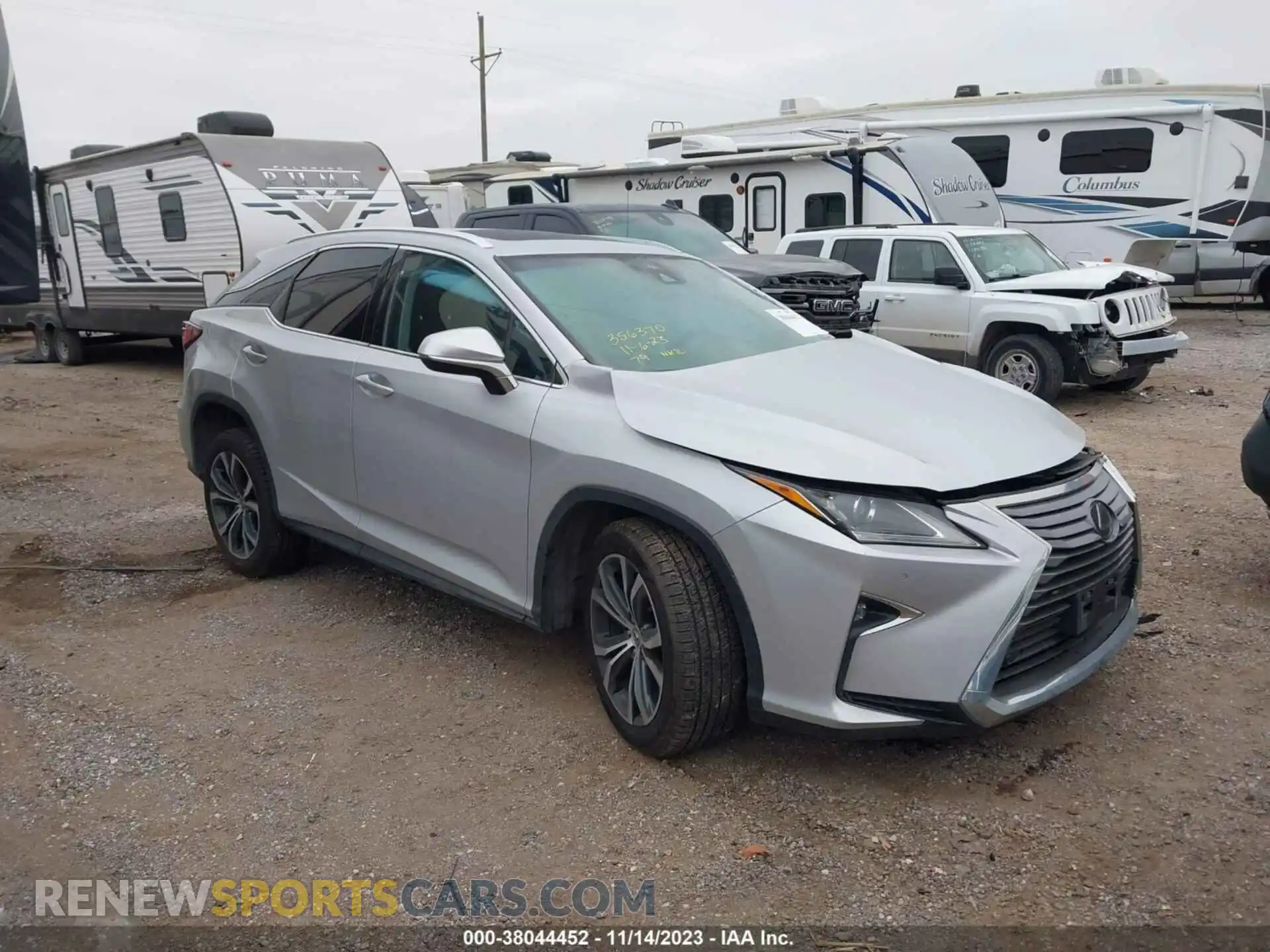 1 fotografías del automóvil dañado 2T2ZZMCA6HC046213 LEXUS RX 2017