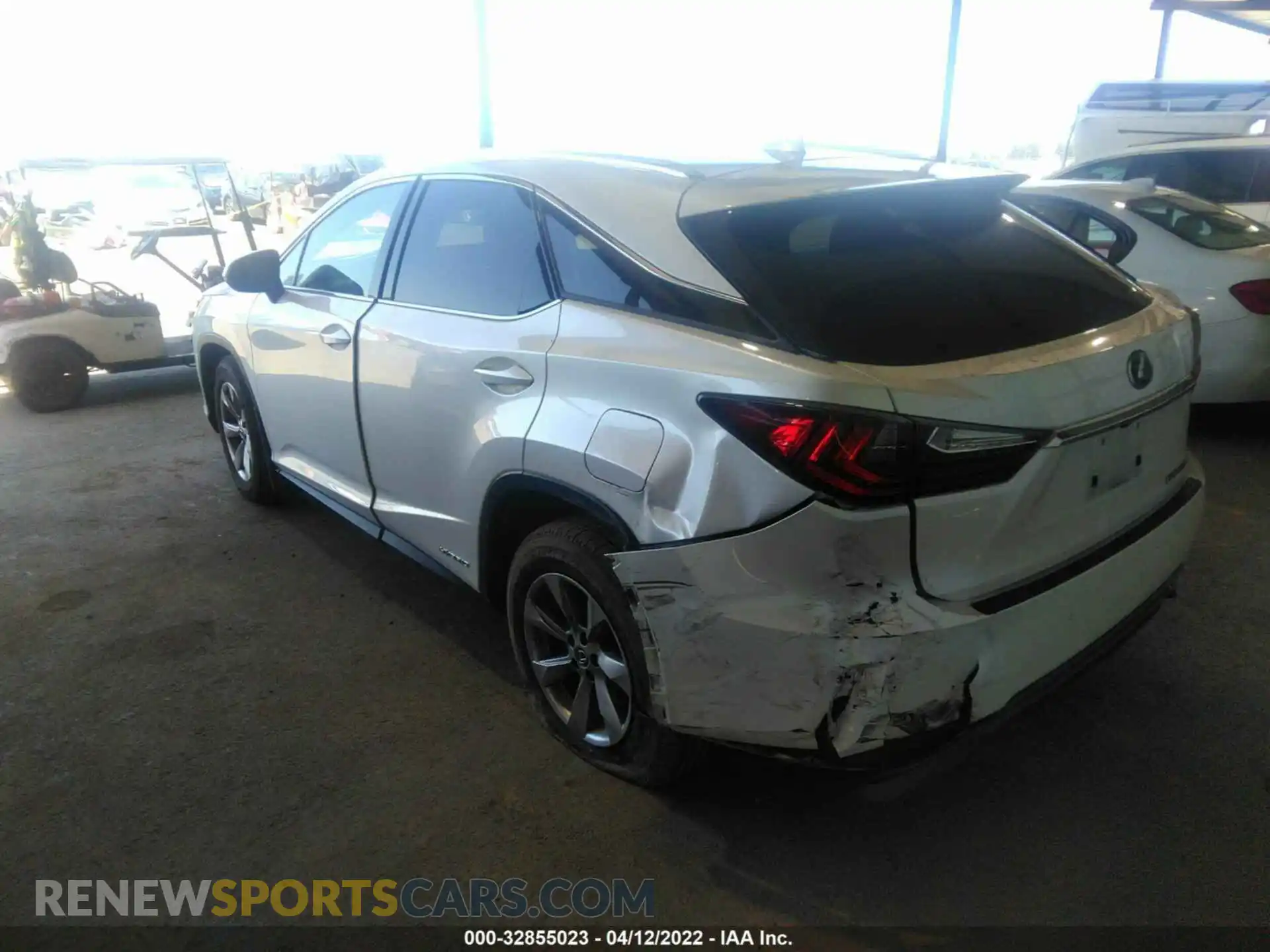 3 Photograph of a damaged car 2T2BGMCA4KC030865 LEXUS RX 2019