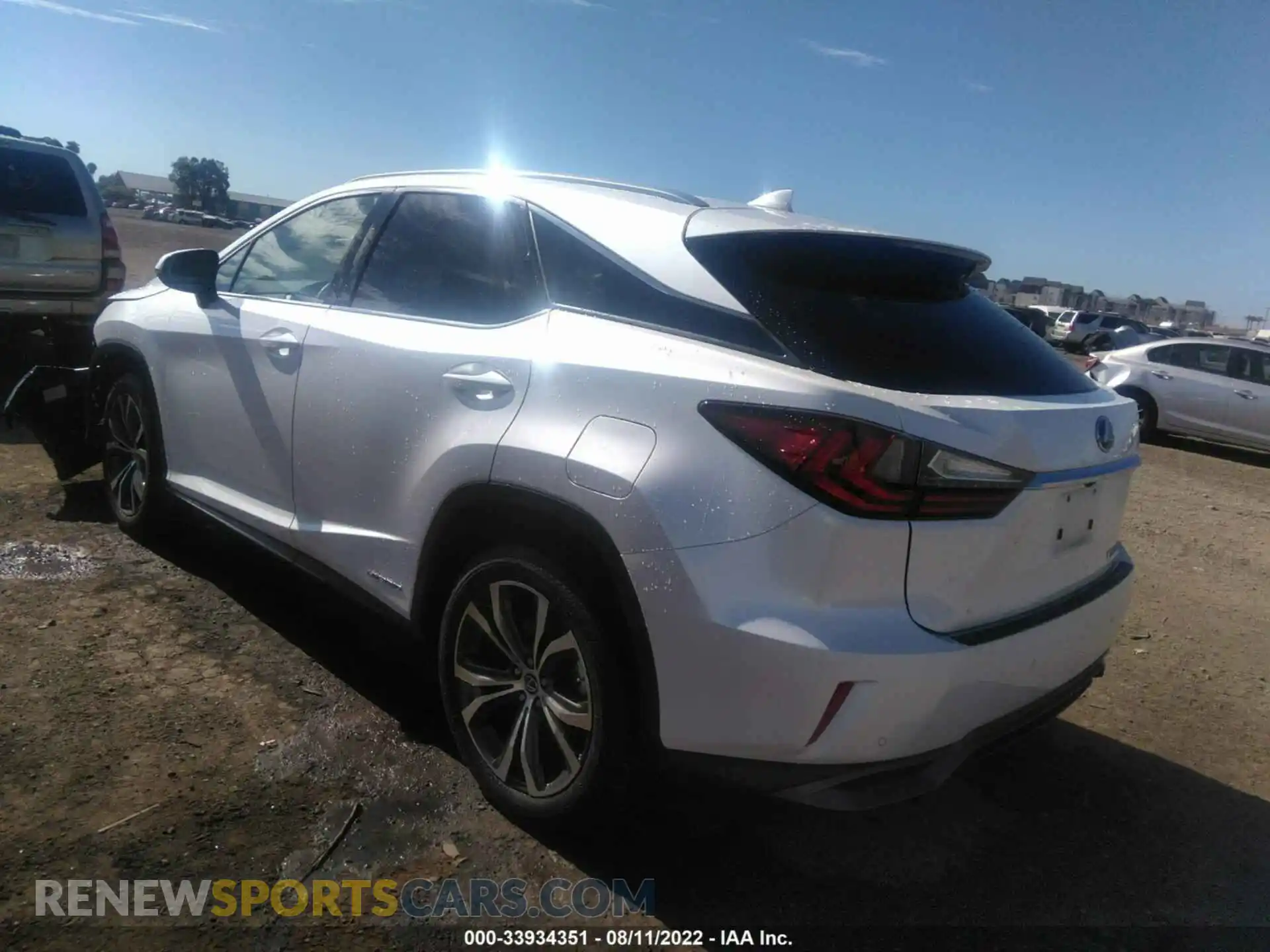 3 Photograph of a damaged car 2T2BGMCA9KC030408 LEXUS RX 2019