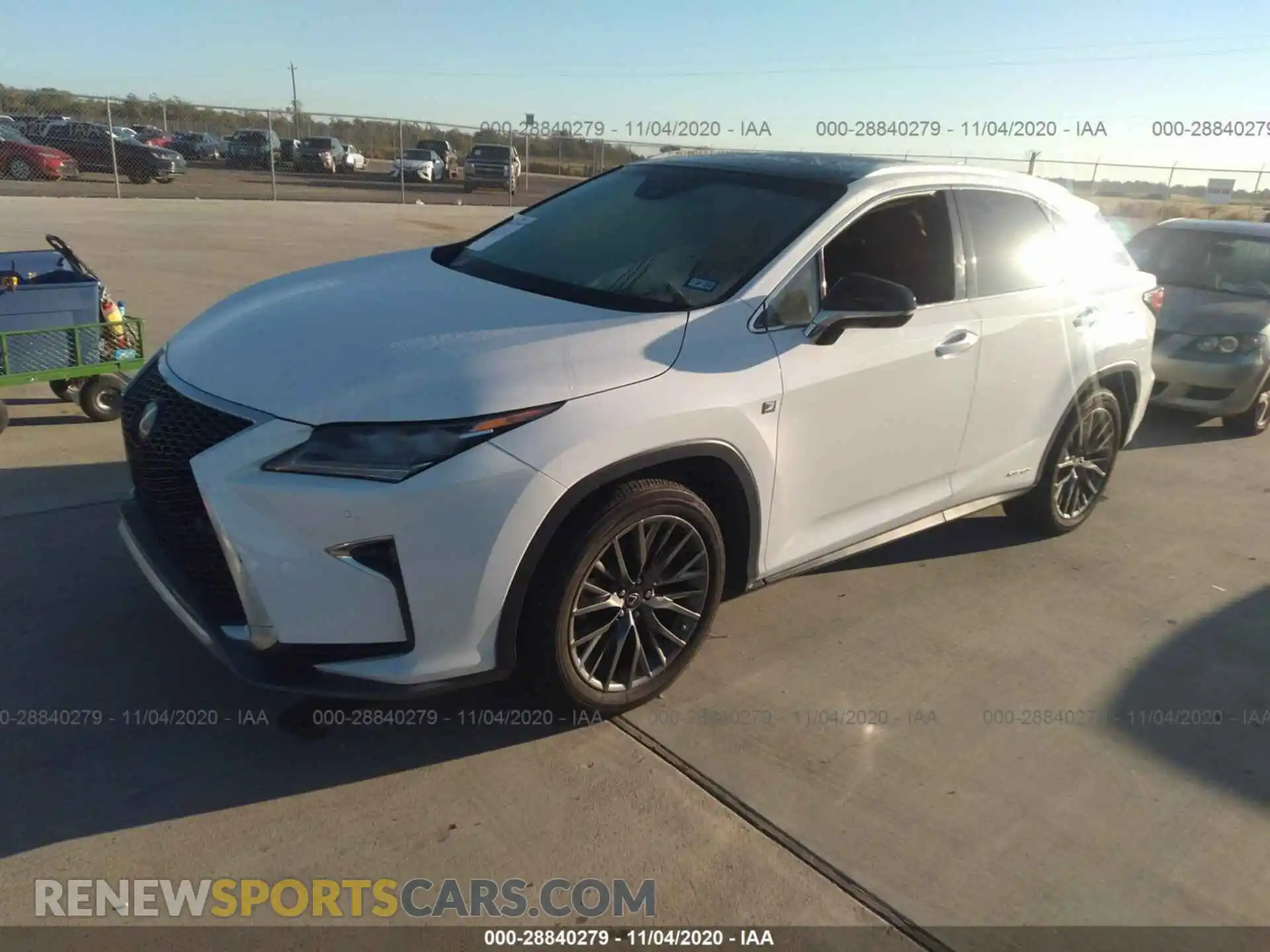 2 Photograph of a damaged car 2T2BGMCAXKC031664 LEXUS RX 2019