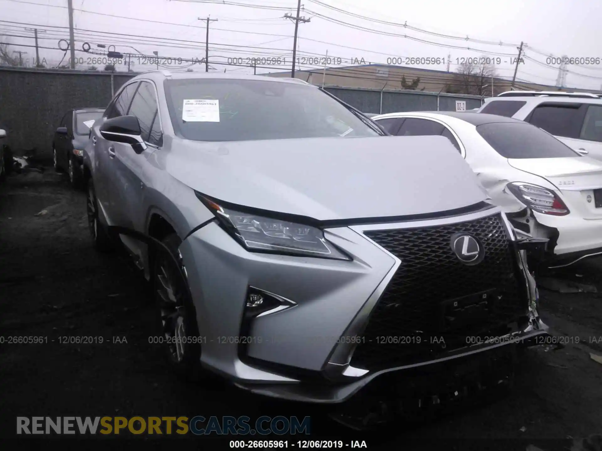 1 Photograph of a damaged car 2T2BZMCA0KC175248 LEXUS RX 2019