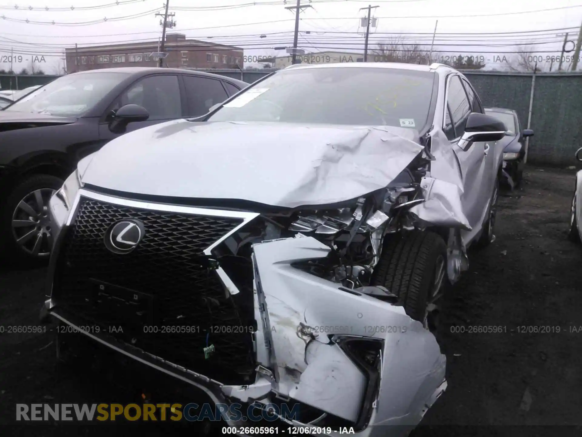 2 Photograph of a damaged car 2T2BZMCA0KC175248 LEXUS RX 2019
