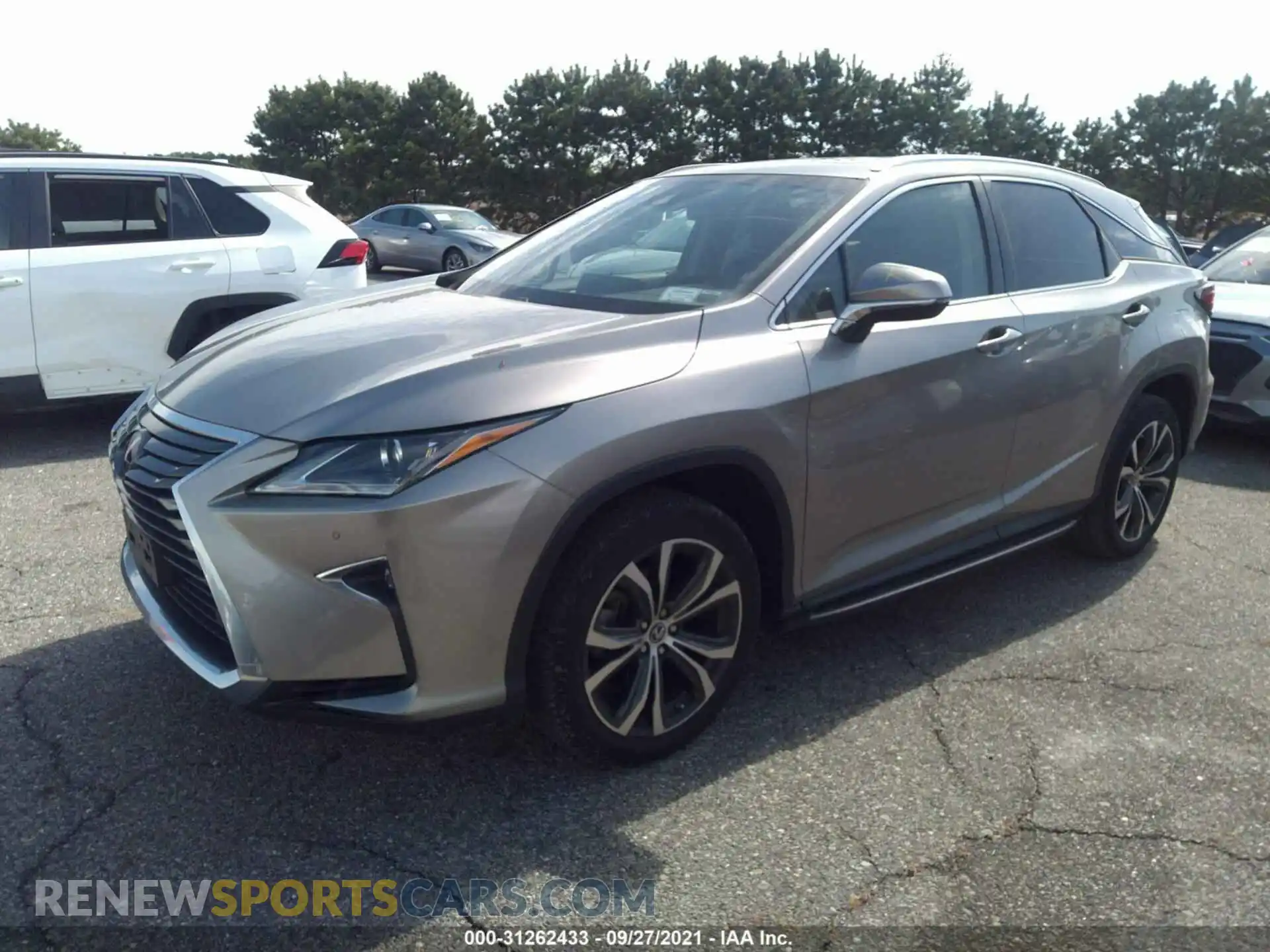 2 Photograph of a damaged car 2T2BZMCA0KC179431 LEXUS RX 2019