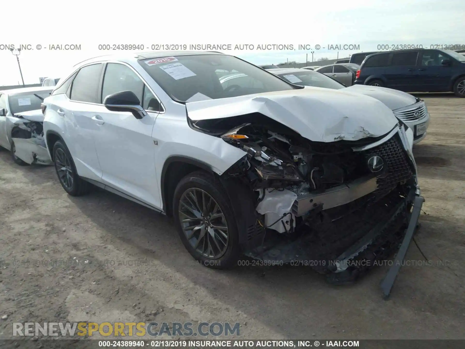 1 Photograph of a damaged car 2T2BZMCA0KC179929 LEXUS RX 2019
