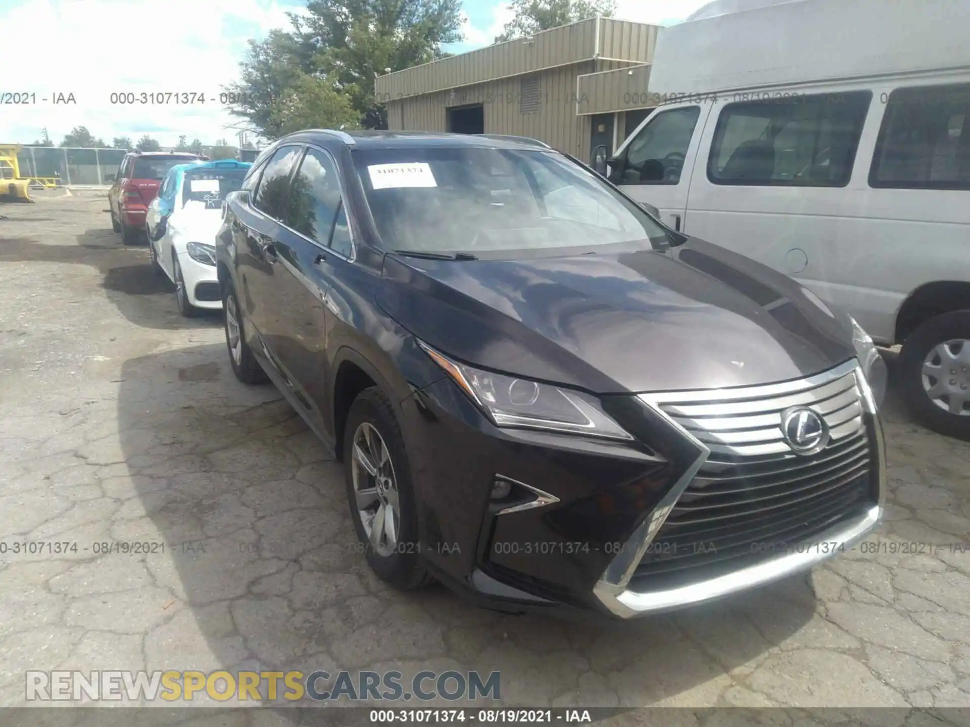 1 Photograph of a damaged car 2T2BZMCA0KC208409 LEXUS RX 2019