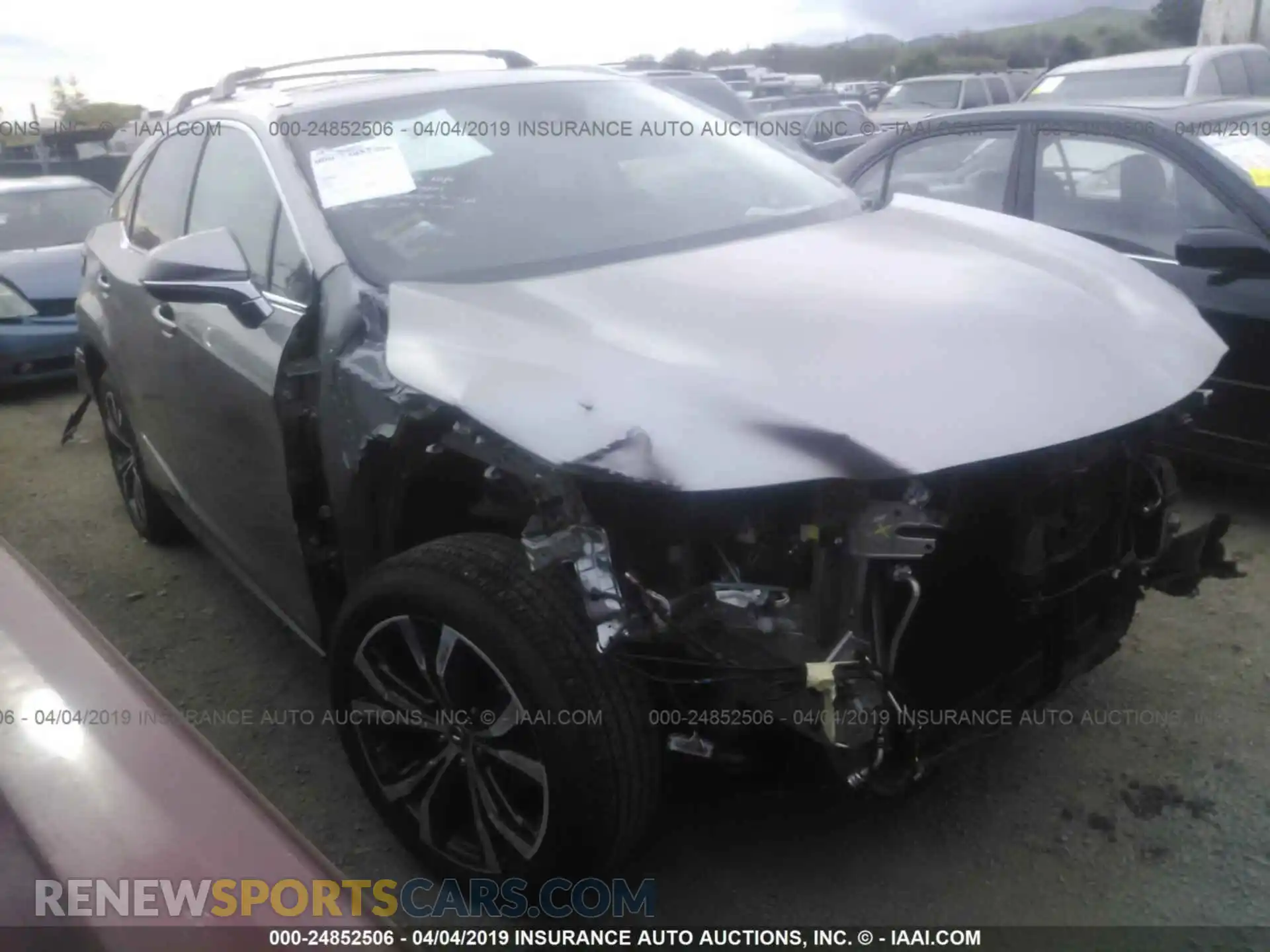 1 Photograph of a damaged car 2T2BZMCA1KC176277 LEXUS RX 2019