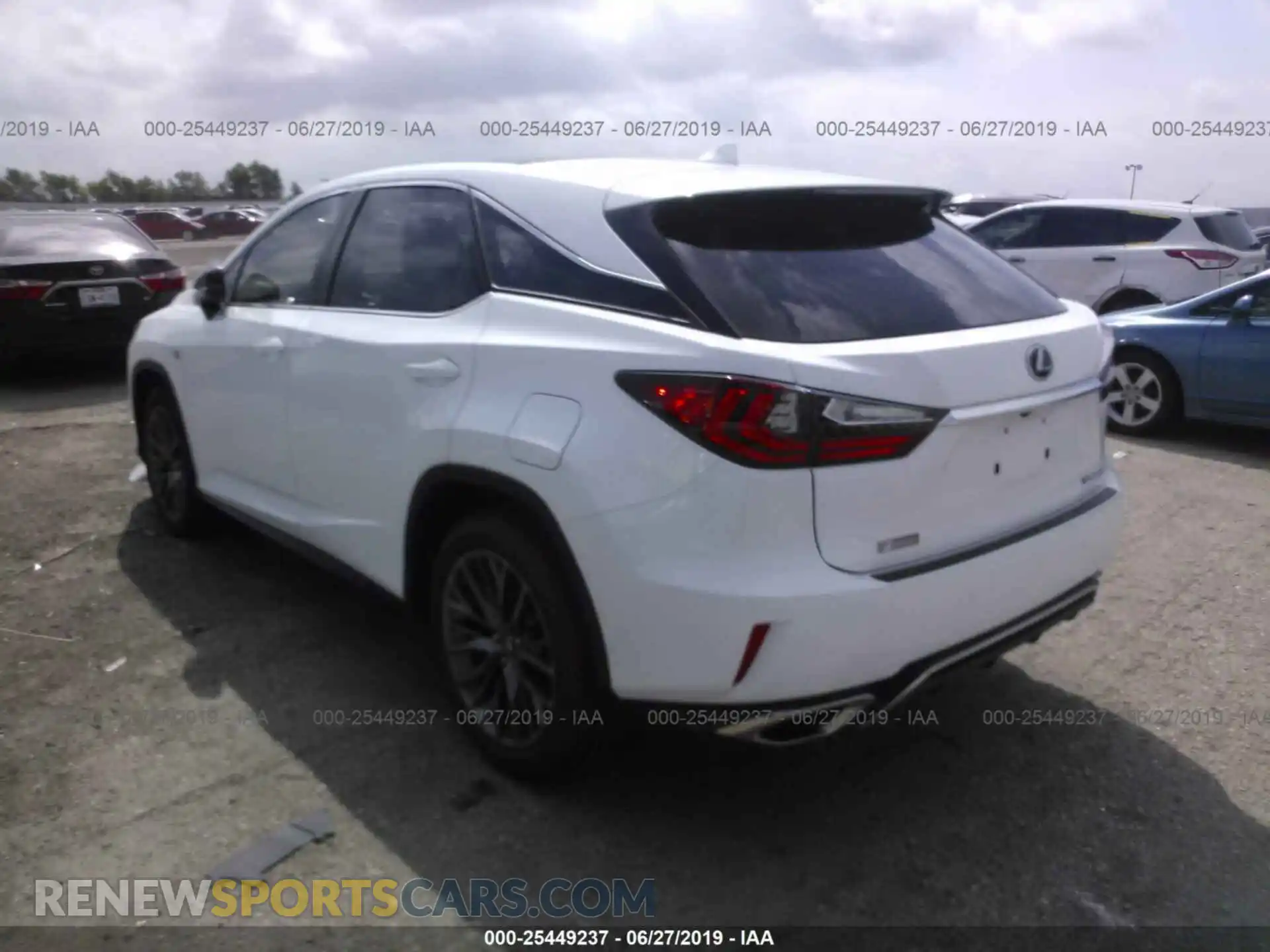 3 Photograph of a damaged car 2T2BZMCA2KC184193 LEXUS RX 2019