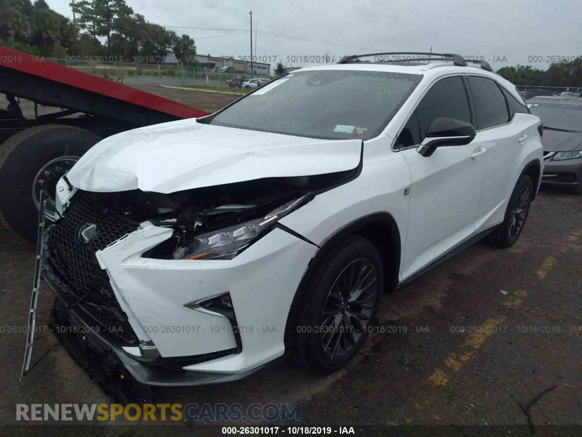 2 Photograph of a damaged car 2T2BZMCA2KC188177 LEXUS RX 2019