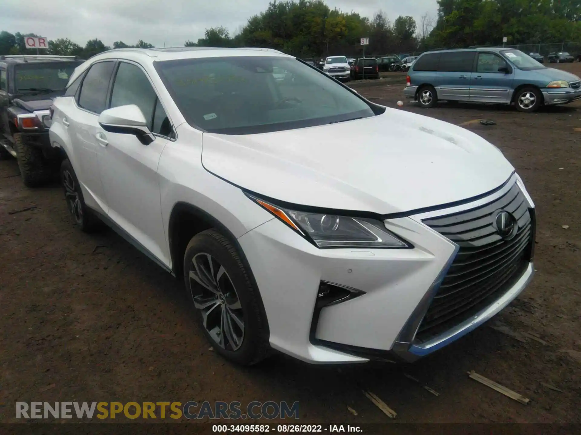 1 Photograph of a damaged car 2T2BZMCA2KC196294 LEXUS RX 2019