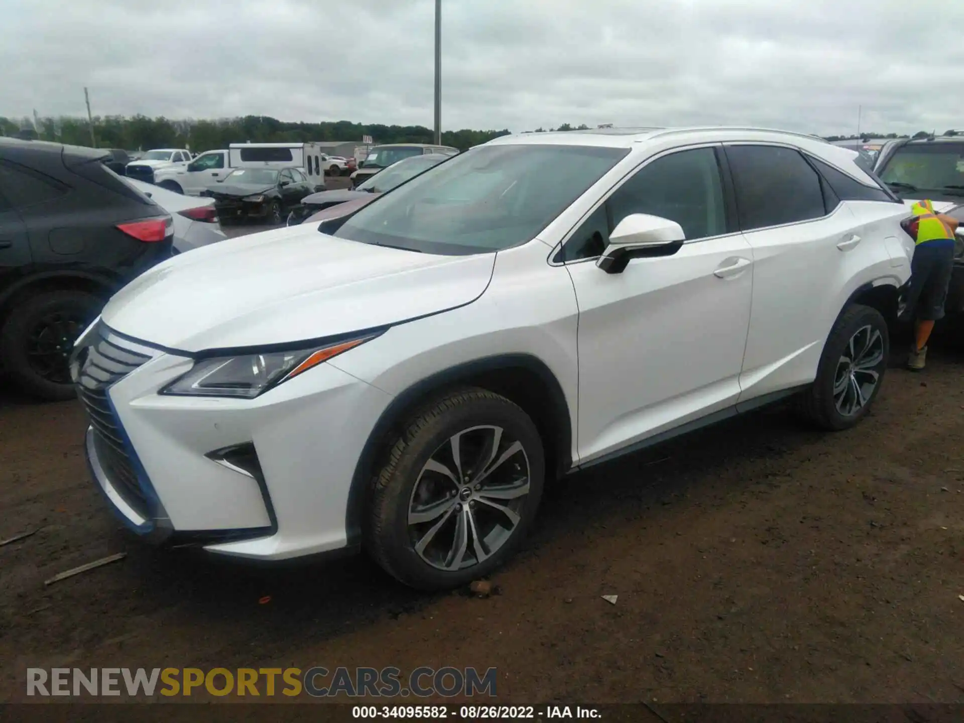 2 Photograph of a damaged car 2T2BZMCA2KC196294 LEXUS RX 2019
