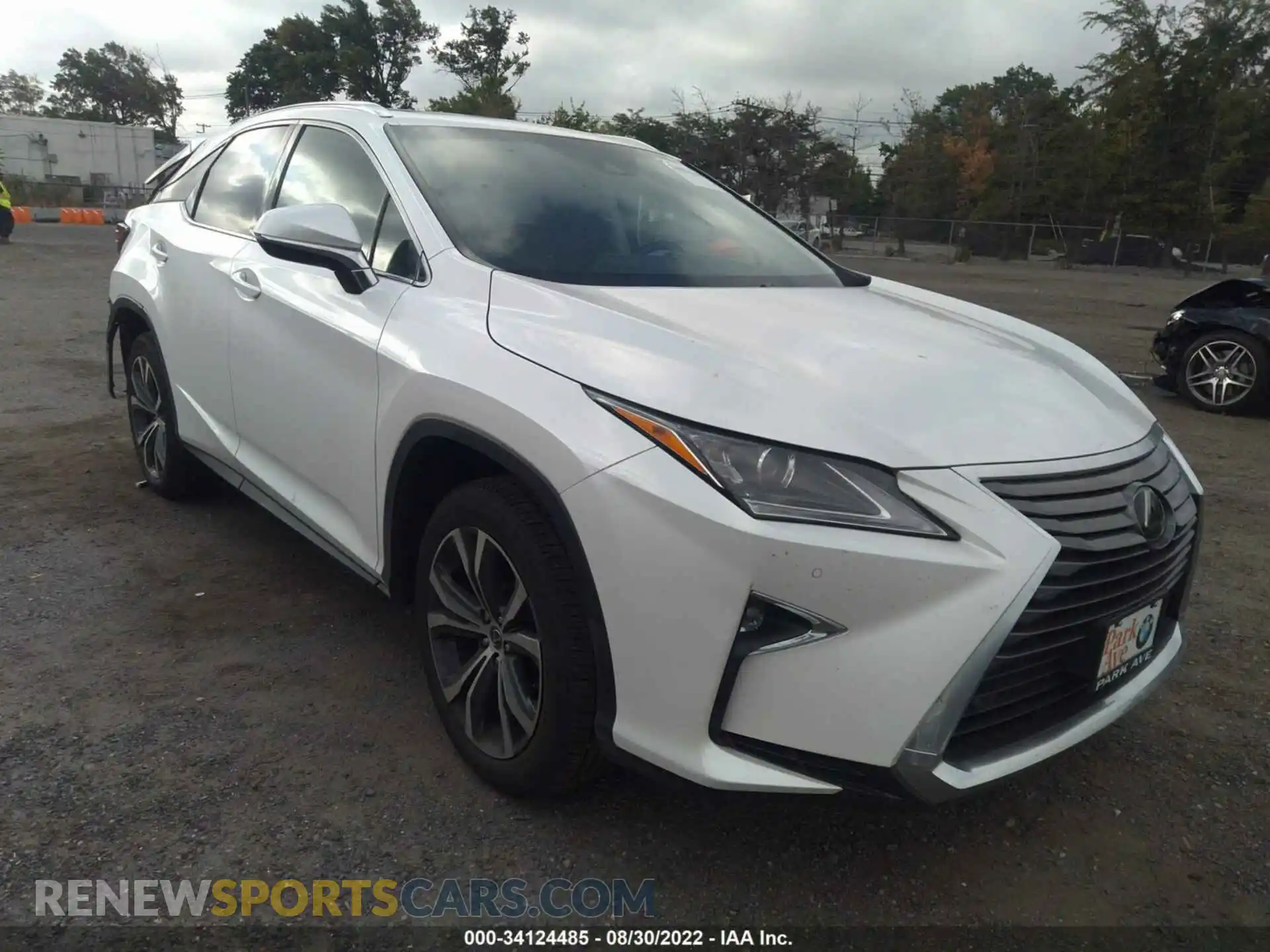 1 Photograph of a damaged car 2T2BZMCA2KC206497 LEXUS RX 2019