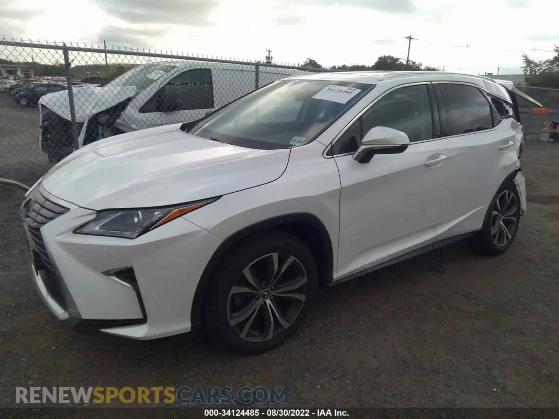 2 Photograph of a damaged car 2T2BZMCA2KC206497 LEXUS RX 2019