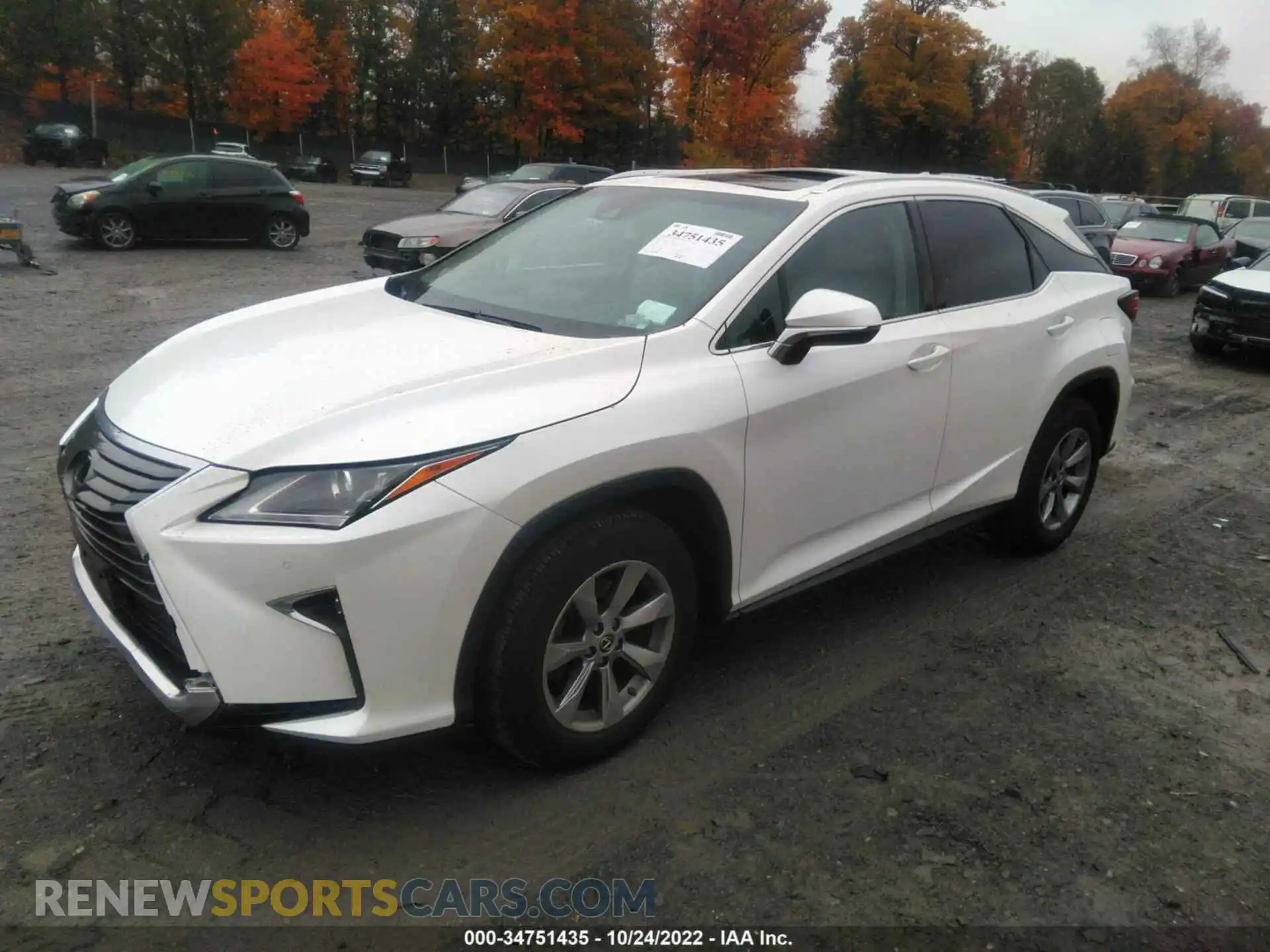 2 Photograph of a damaged car 2T2BZMCA3KC201793 LEXUS RX 2019