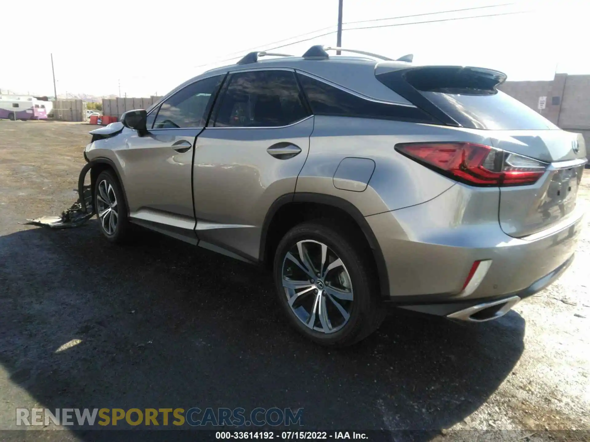 3 Photograph of a damaged car 2T2BZMCA3KC210154 LEXUS RX 2019