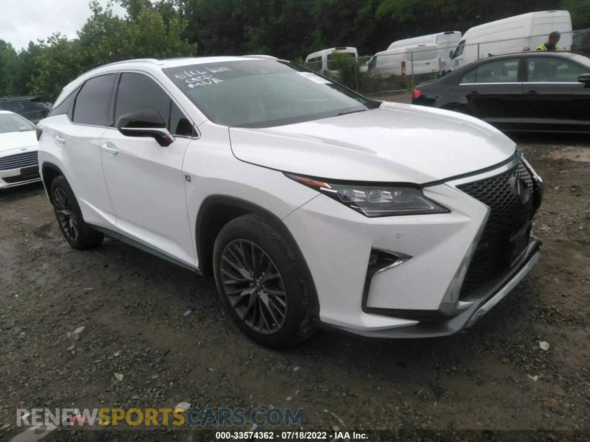 1 Photograph of a damaged car 2T2BZMCA3KC211062 LEXUS RX 2019
