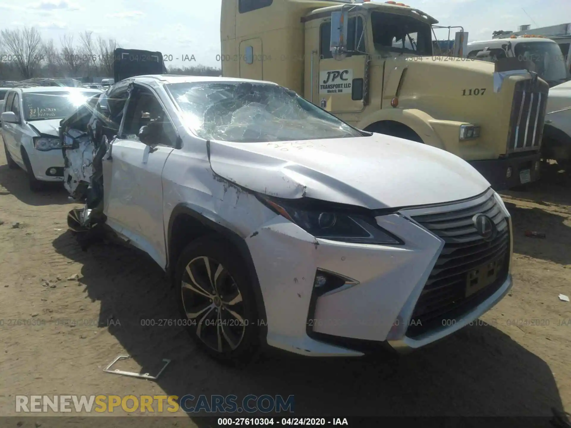 1 Photograph of a damaged car 2T2BZMCA4KC206159 LEXUS RX 2019