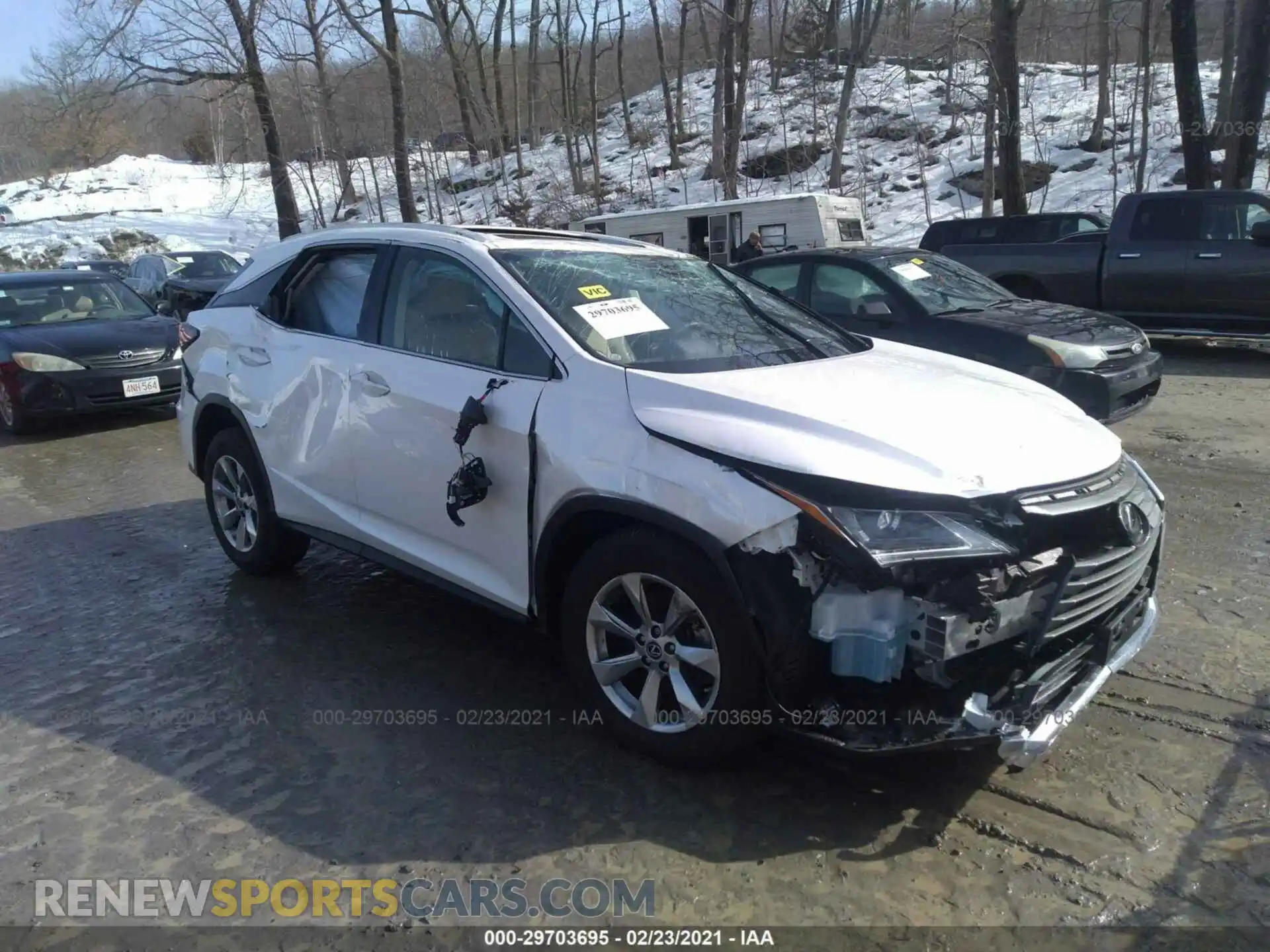 1 Photograph of a damaged car 2T2BZMCA4KC209742 LEXUS RX 2019