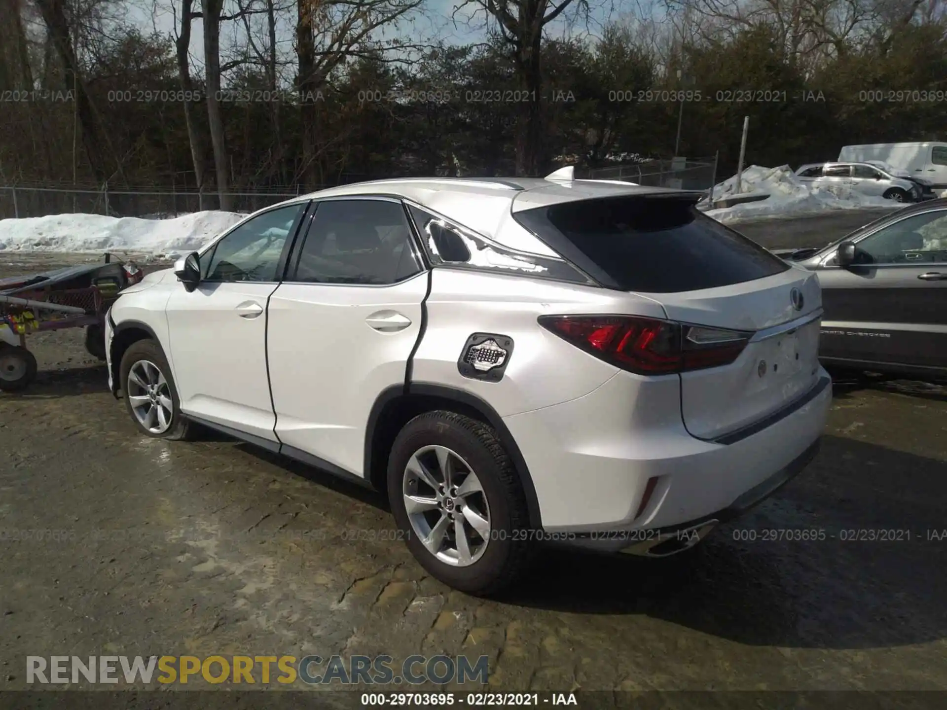 3 Photograph of a damaged car 2T2BZMCA4KC209742 LEXUS RX 2019