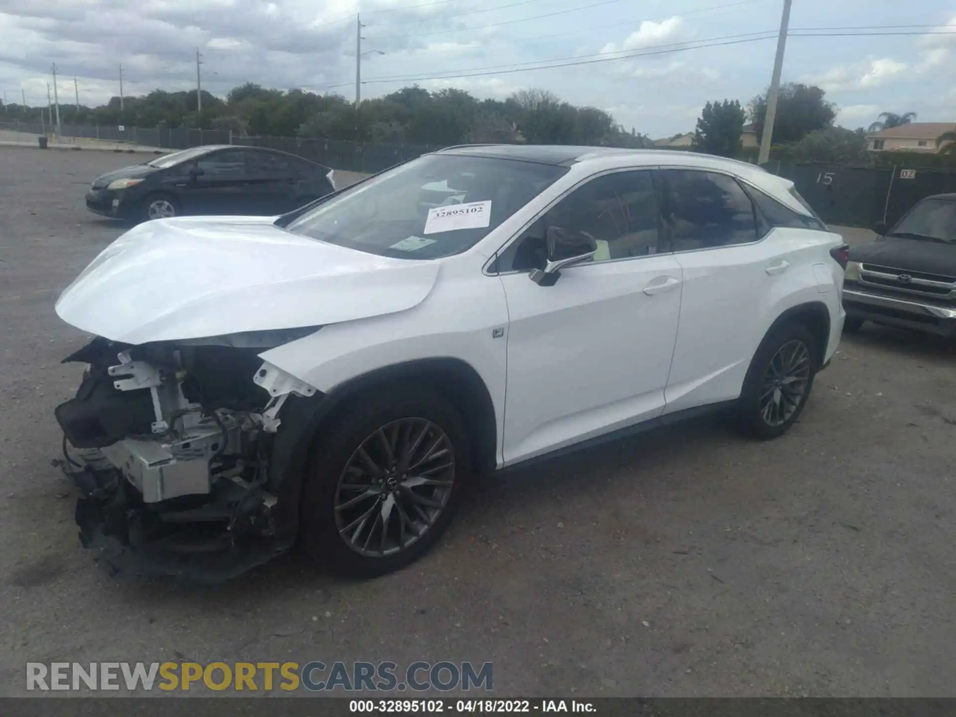 2 Photograph of a damaged car 2T2BZMCA5KC173656 LEXUS RX 2019