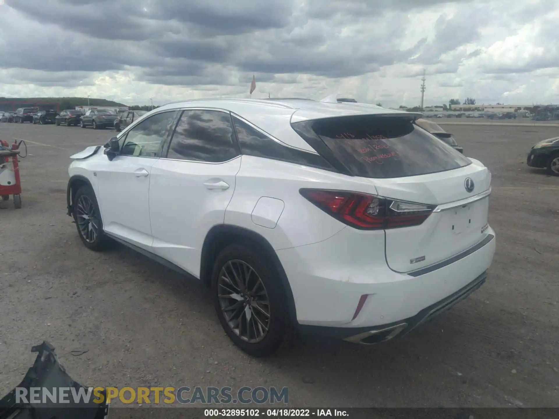 3 Photograph of a damaged car 2T2BZMCA5KC173656 LEXUS RX 2019