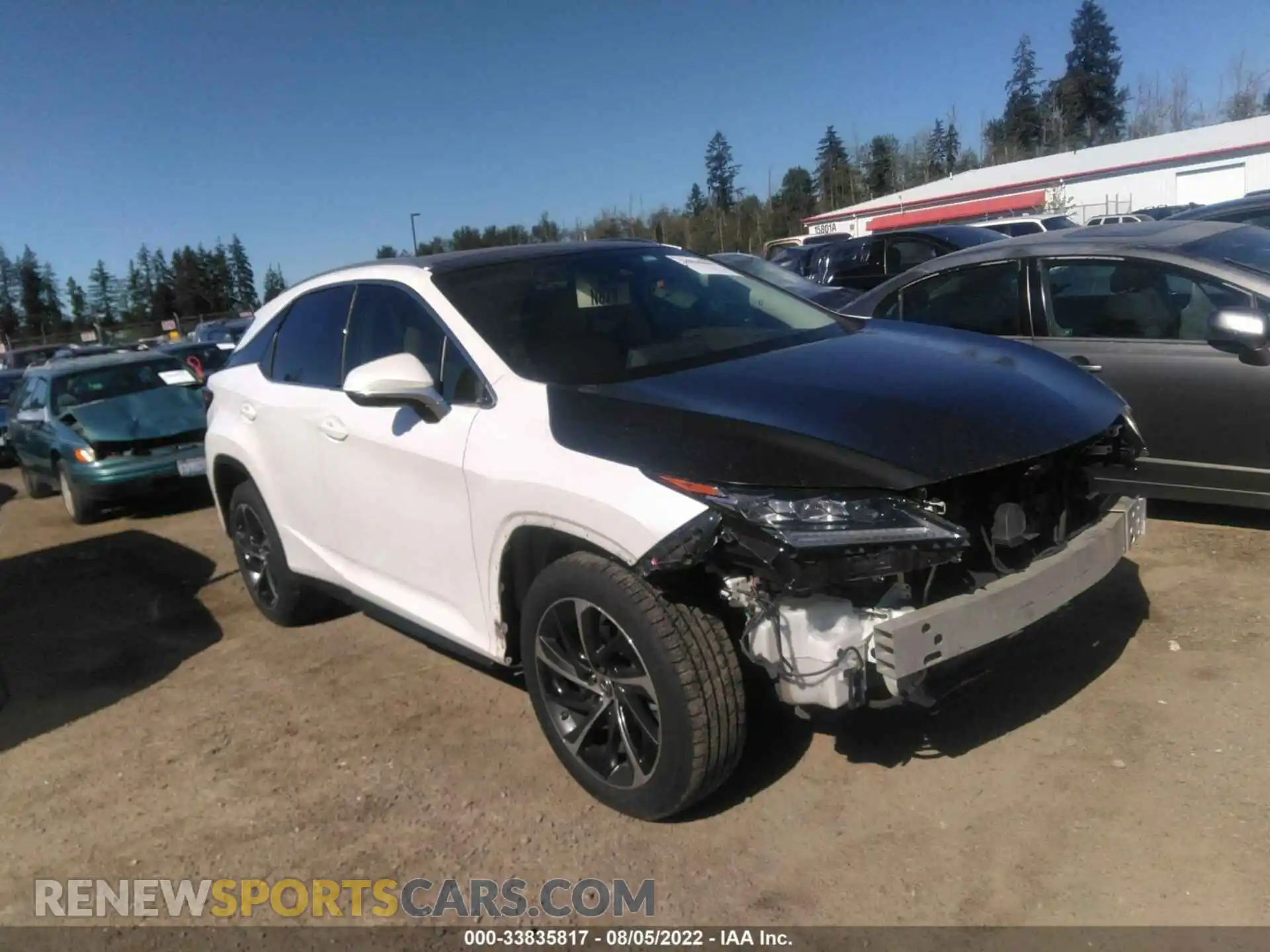 1 Photograph of a damaged car 2T2BZMCA6KC168806 LEXUS RX 2019