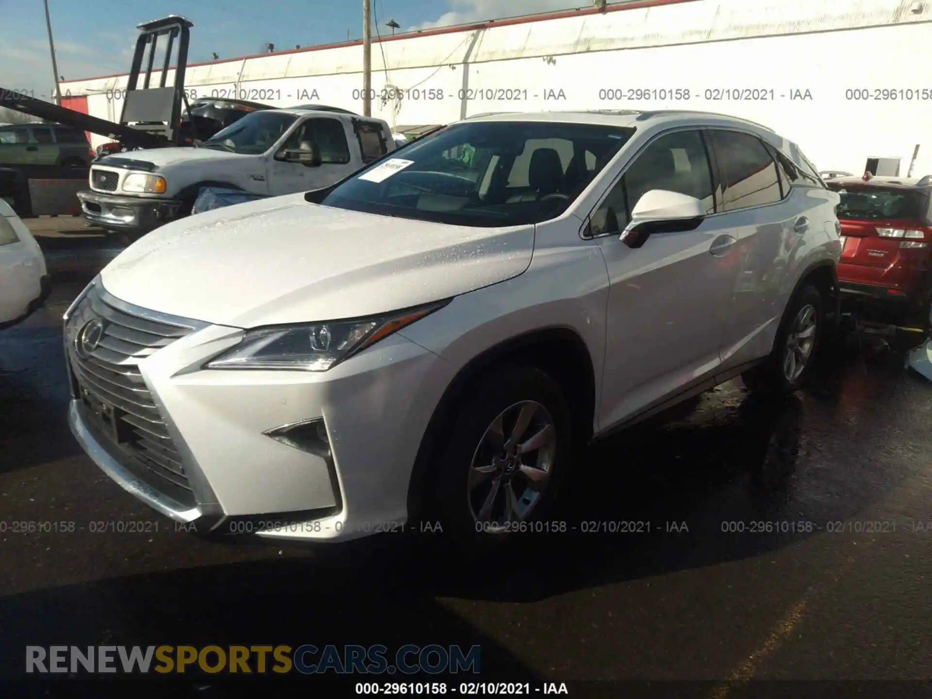 2 Photograph of a damaged car 2T2BZMCA6KC172399 LEXUS RX 2019