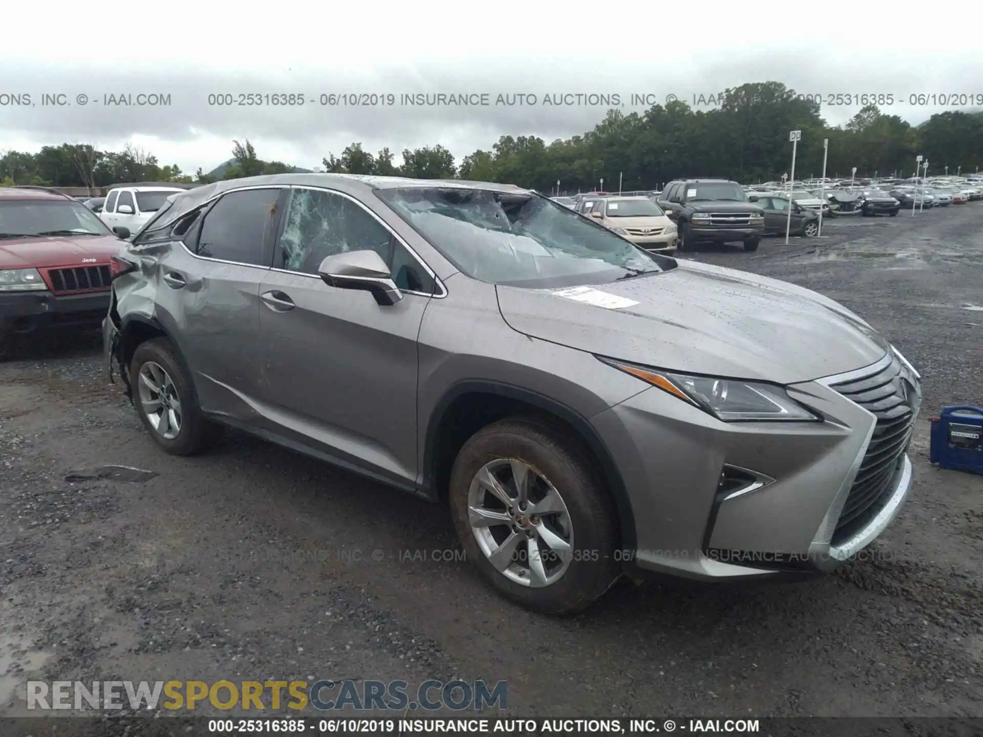 1 Photograph of a damaged car 2T2BZMCA6KC178350 LEXUS RX 2019