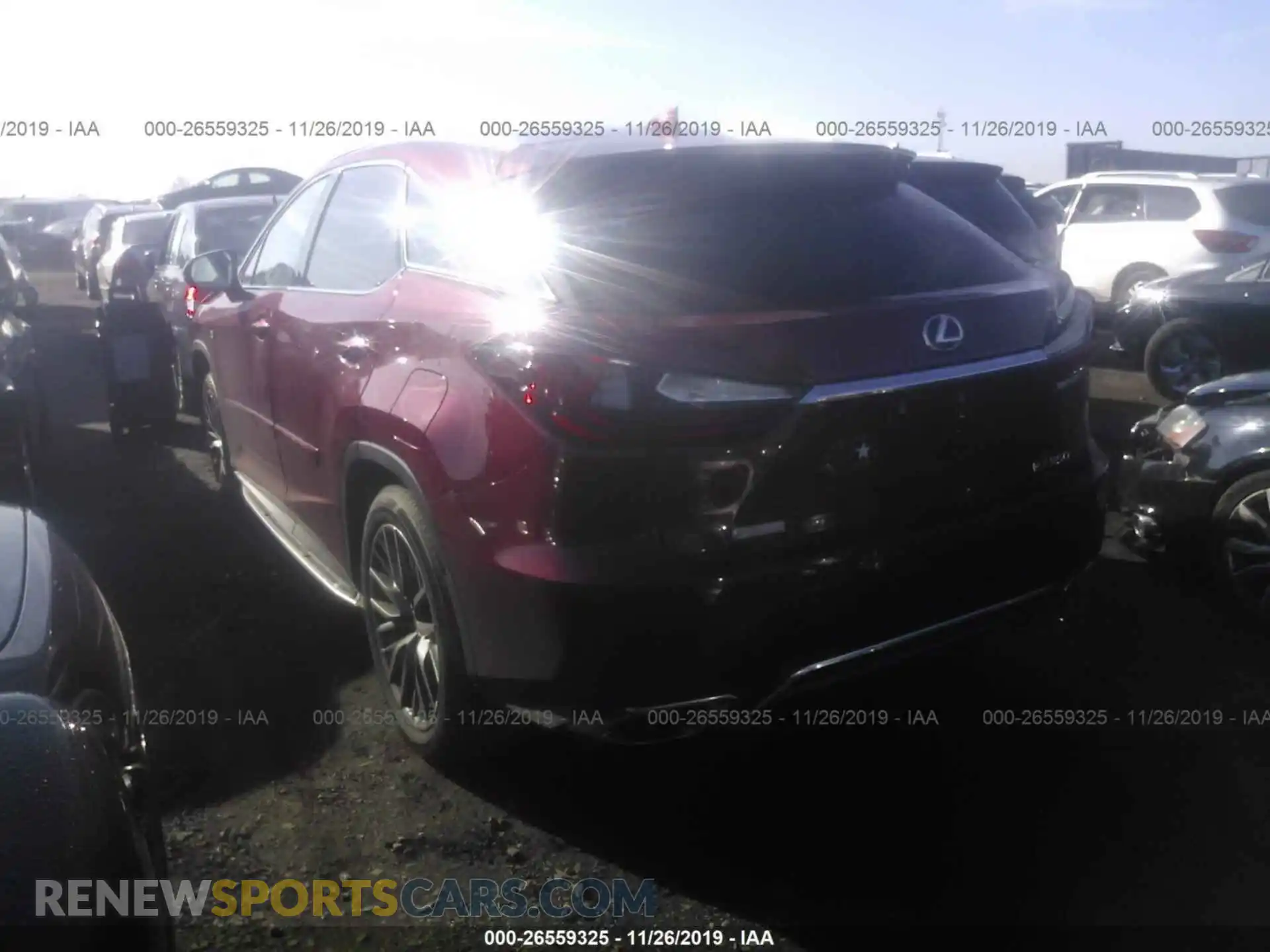 3 Photograph of a damaged car 2T2BZMCA6KC181121 LEXUS RX 2019